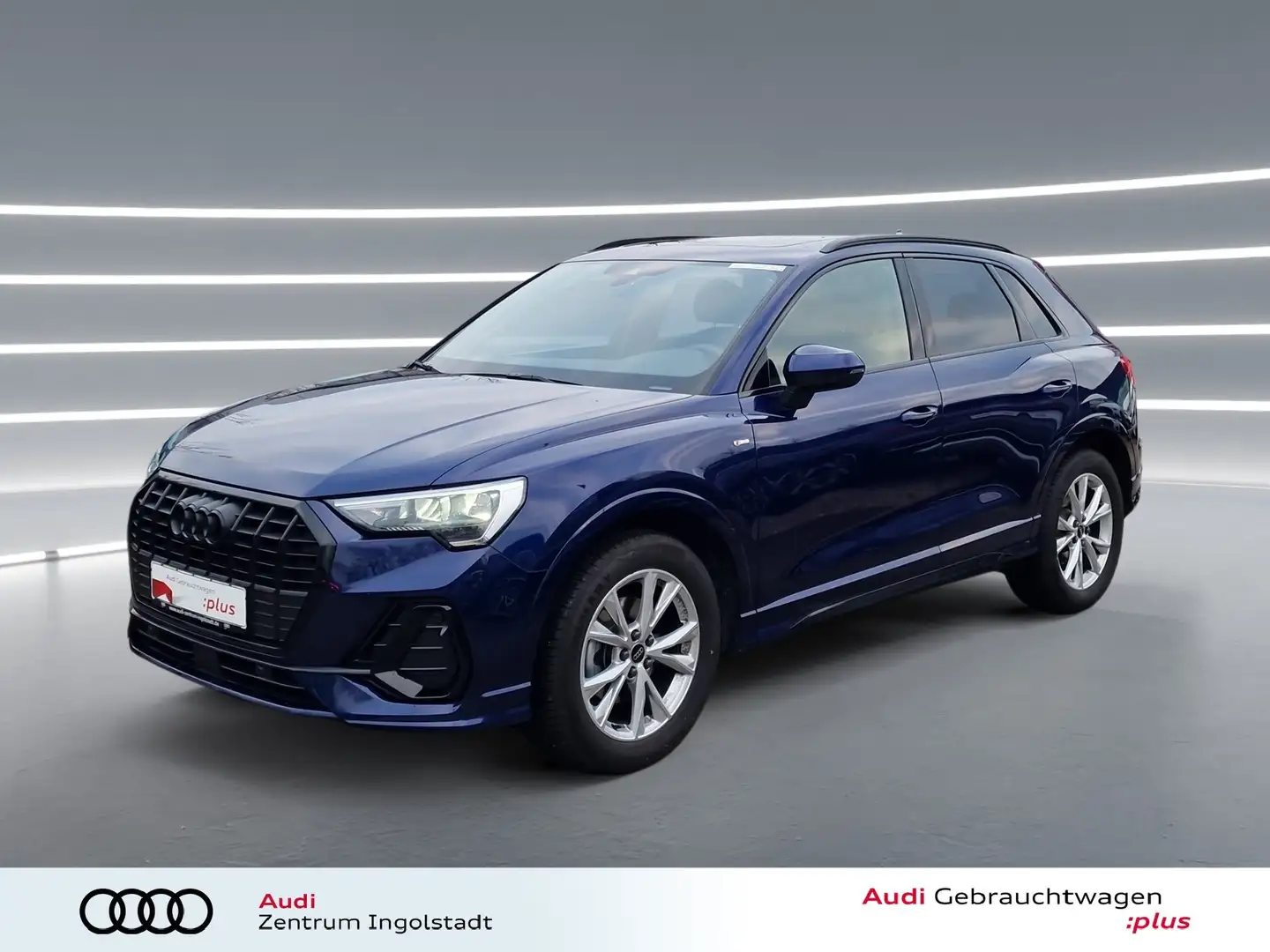 Audi Q3 35 TFSI S line NAVI+ AHK PANO 18" KAM. ACC Blau - 2