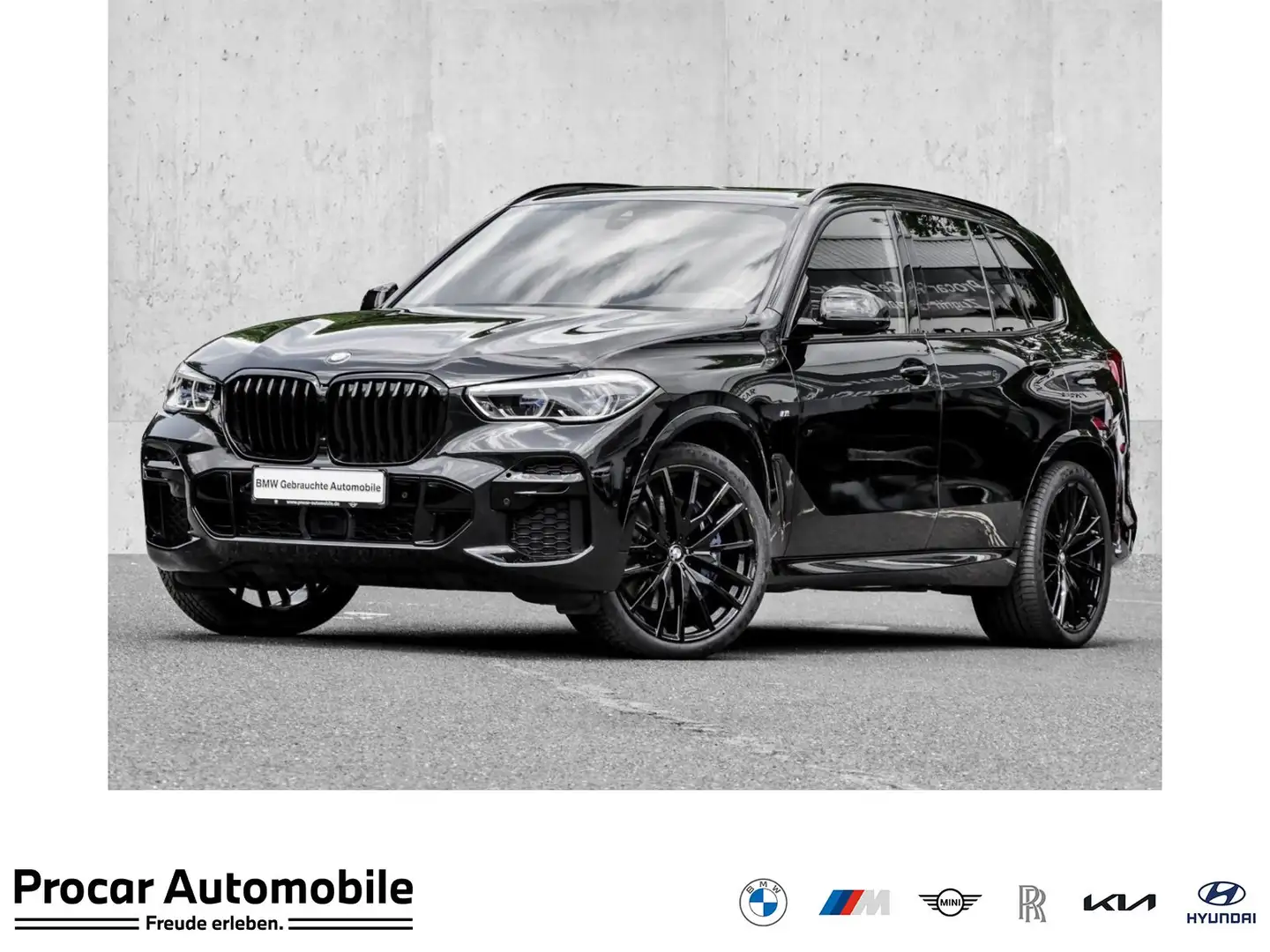 BMW X5 xDrive40d PANO+AHK+LASER+HuD+DA+PA+HiFi Schwarz - 1