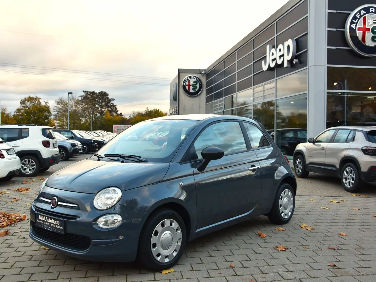 Fiat 500 1.0 GSE Hybrid Cult Grau - 1