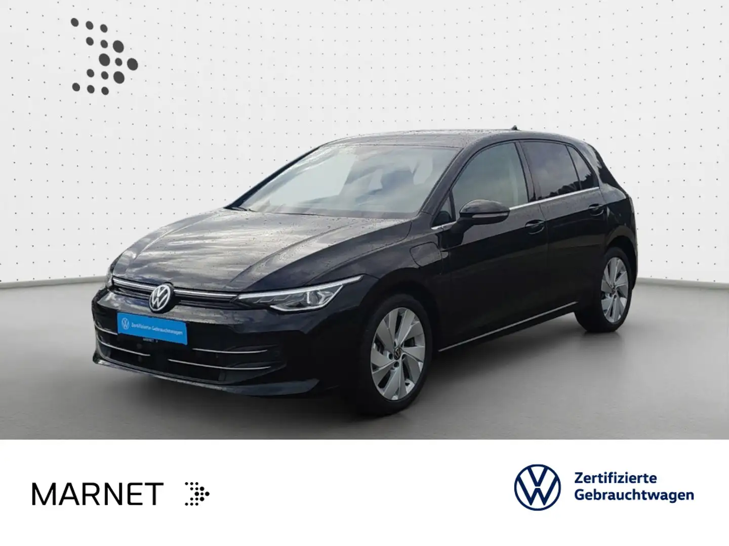 Volkswagen Golf VIII 1.5 e-Hybrid DSG STYLE*IQ.LIGHT*HUD*A Schwarz - 1