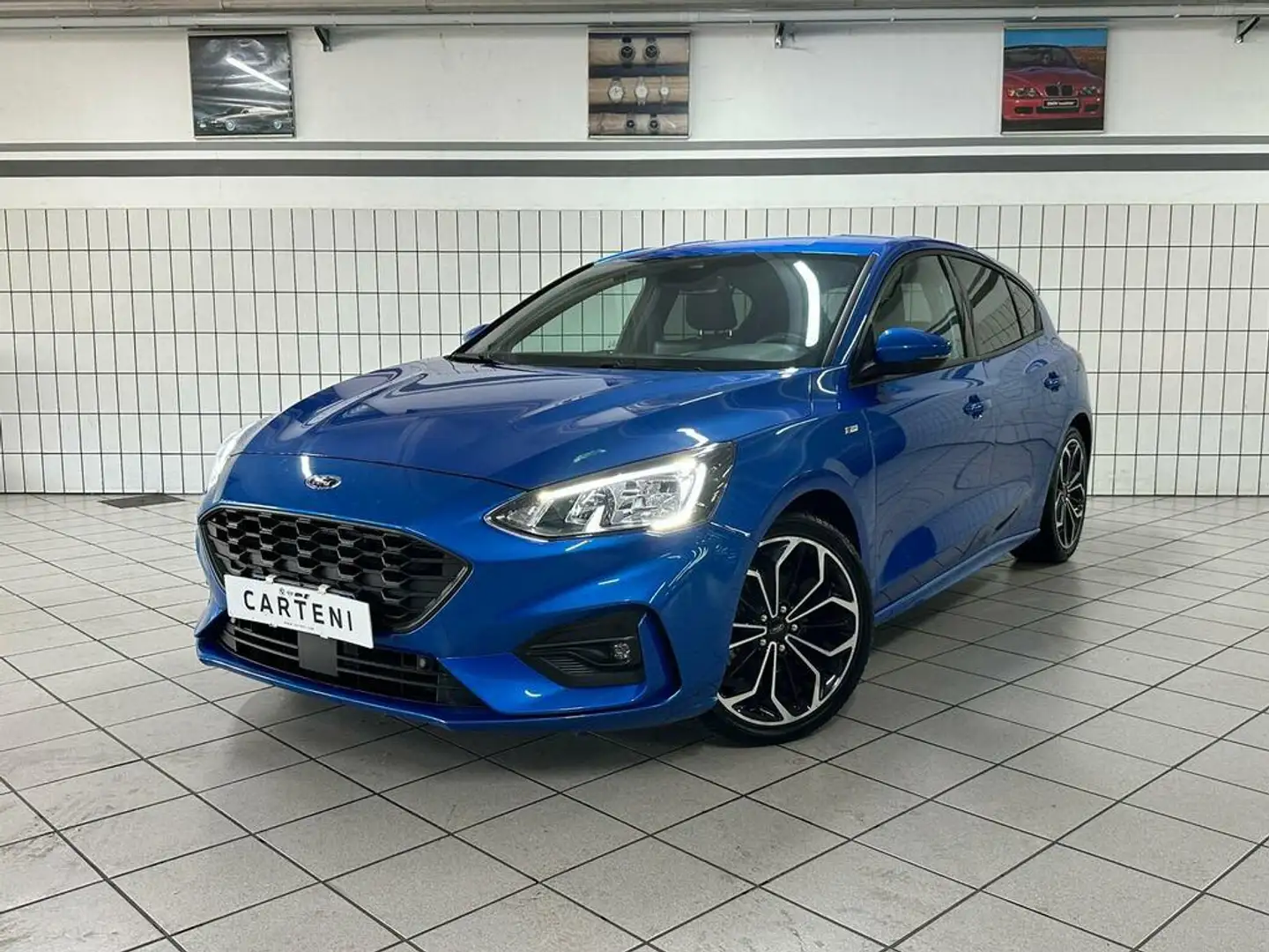 Ford Focus 1.0 ecoboost hybrid ST-Line s&s 125cv my20.75 Bleu - 1