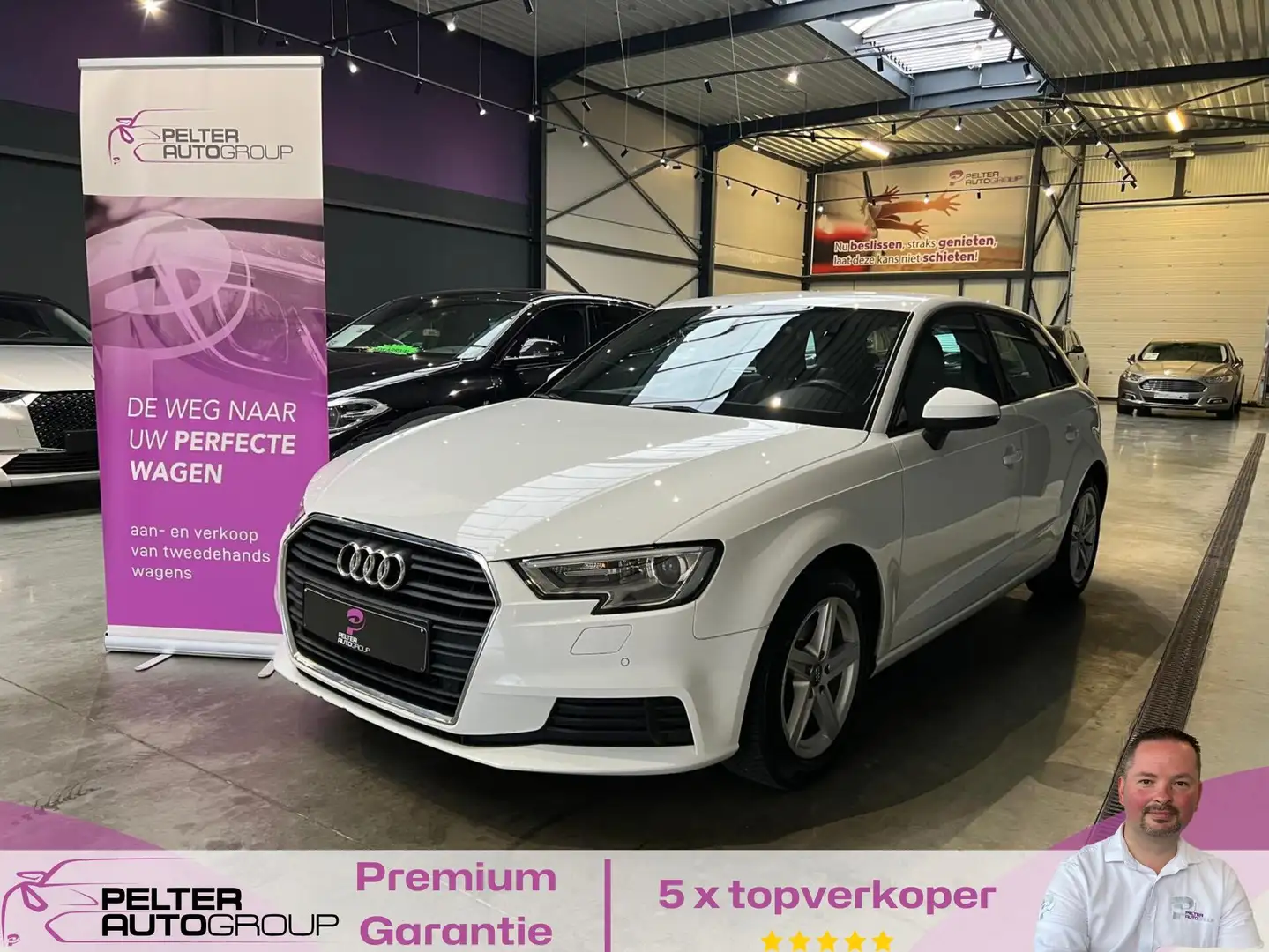 Audi A3 35 TFSi S-Tronic 150pk Euro6d Topstaat Blanc - 1
