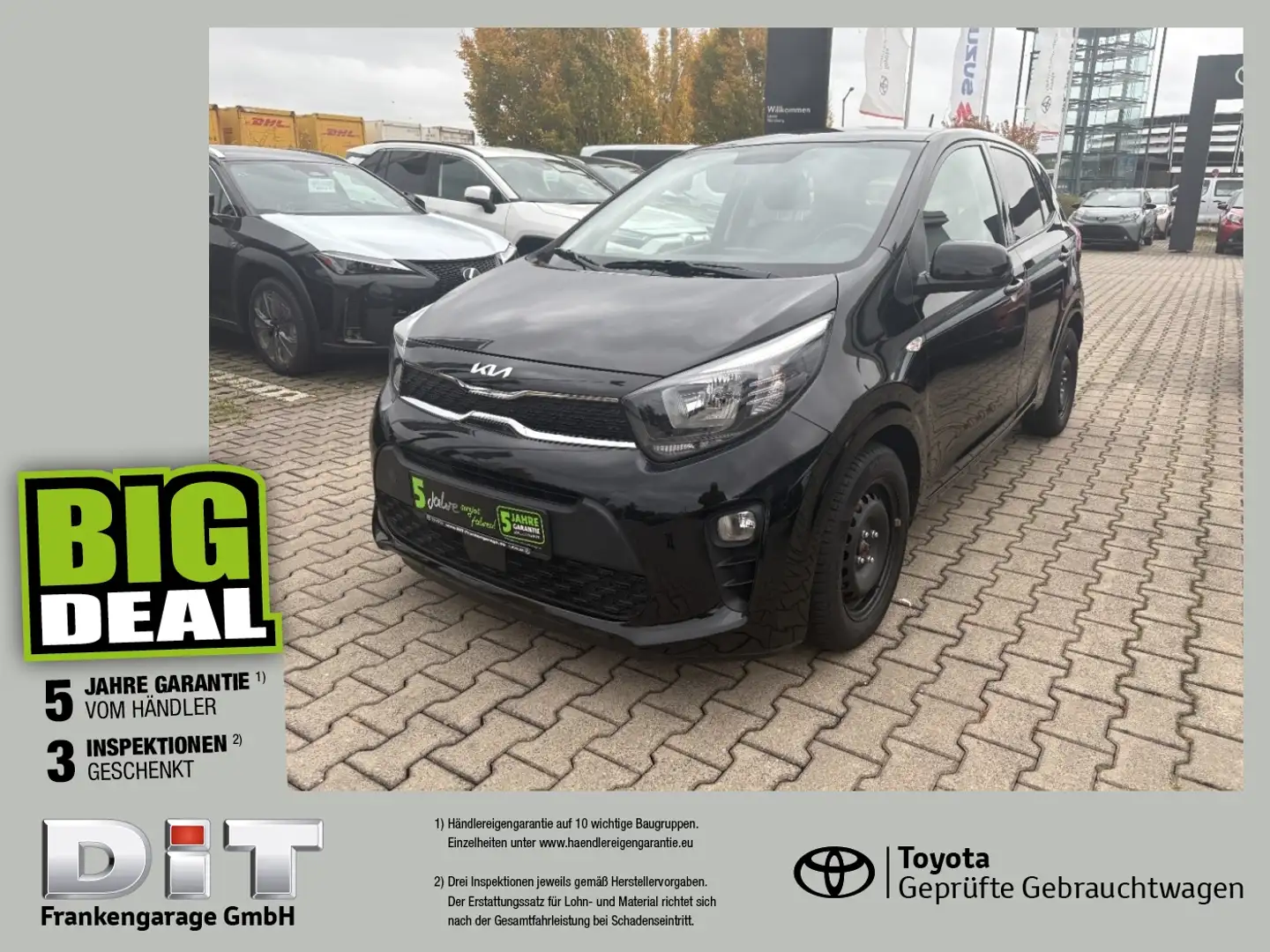 Kia Picanto 1.2 Dream Team Edition SHZ, Lenkradhzg. Schwarz - 1