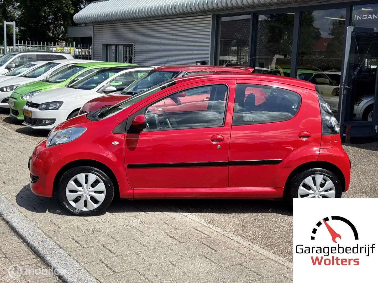 Citroen C1 1.0-12V Ambiance AIRCO 5DRS AUTOMAAT Rood - 2
