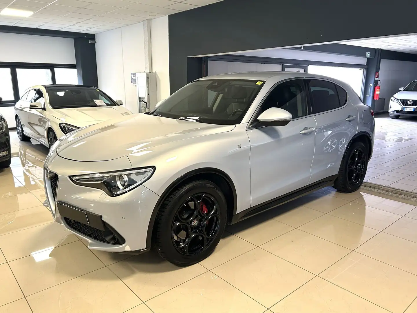 Alfa Romeo Stelvio Stelvio 2.2 Turbodiesel 210 CV AT8 Q4 Ti Grau - 1