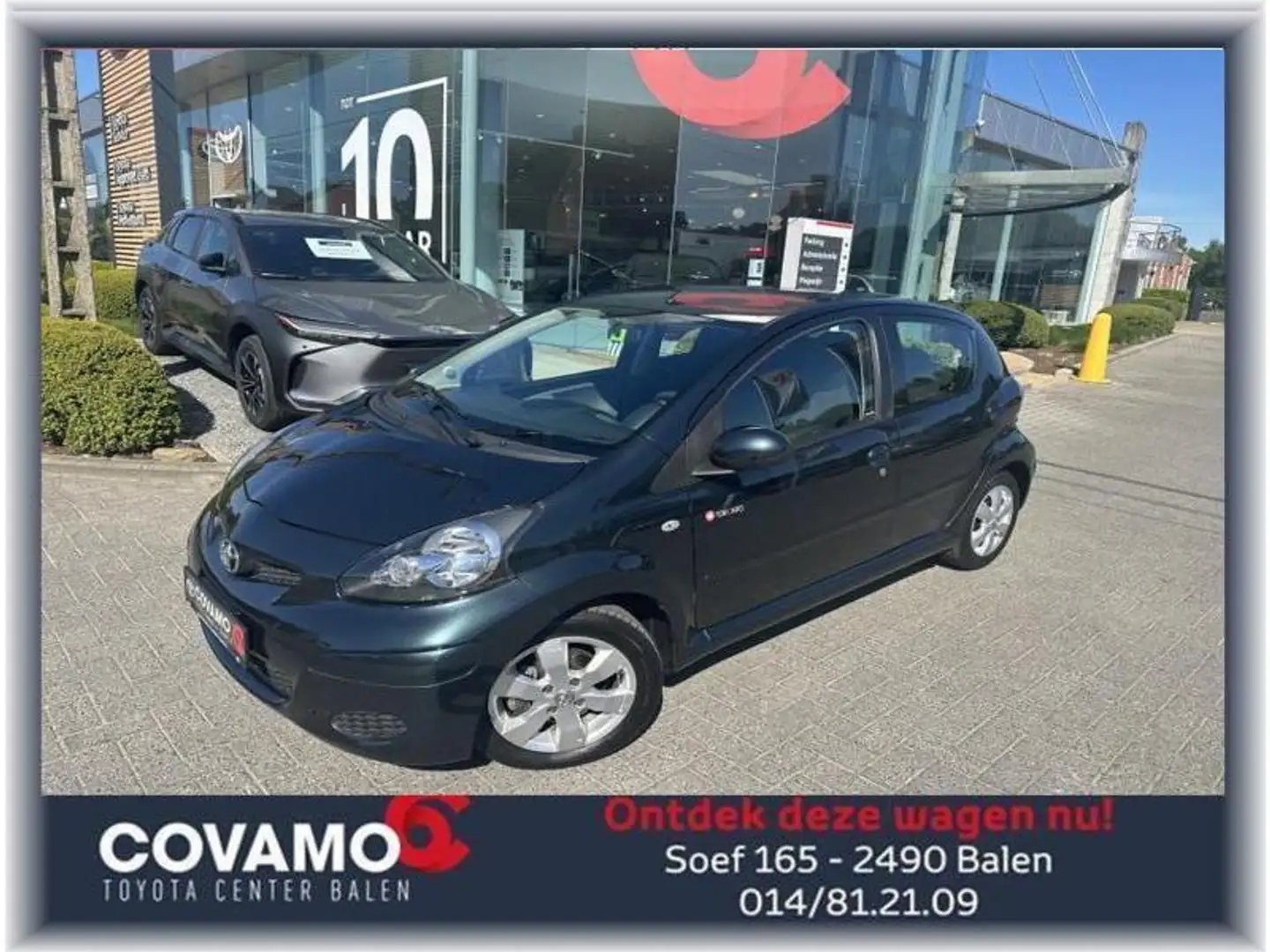 Toyota Aygo 1.0 Benzine/Airco/5MT Groen - 1