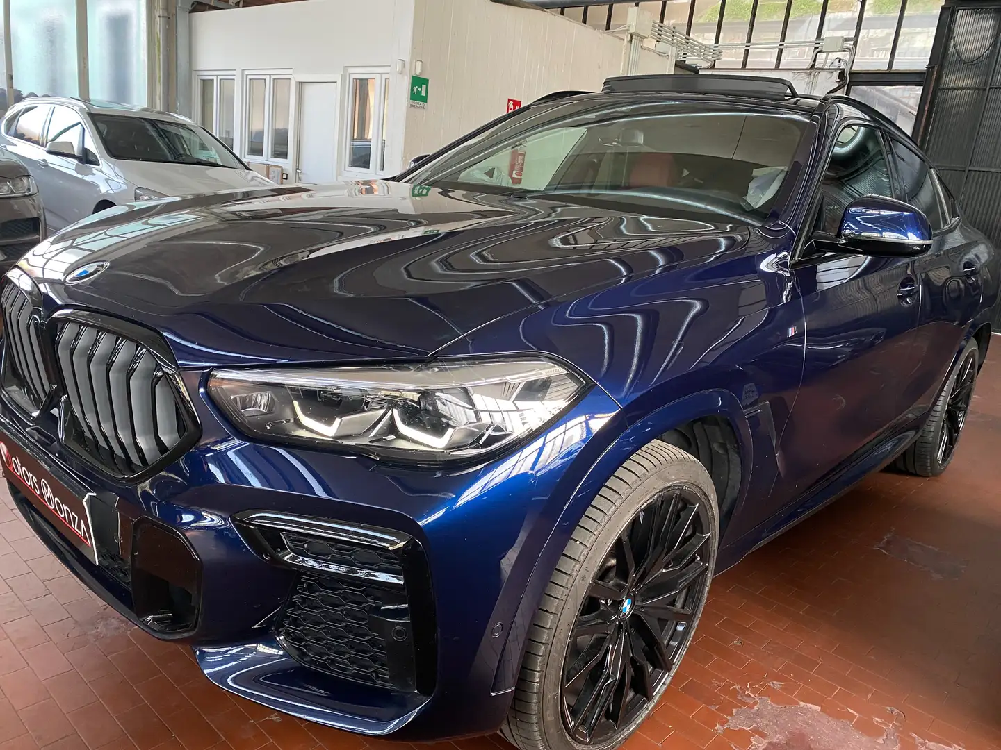 BMW X6 X6 xdrive30d mhev 48V Msport auto *TETTO*IVA*FULL Blu/Azzurro - 2