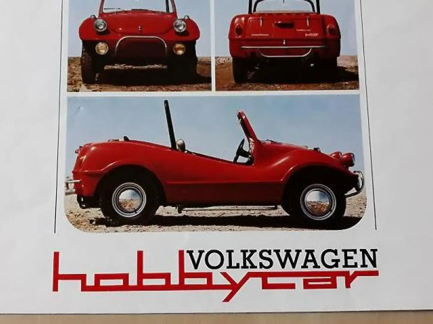 Volkswagen Buggy Hobbycar Fontauto Rarissima Geel - 2