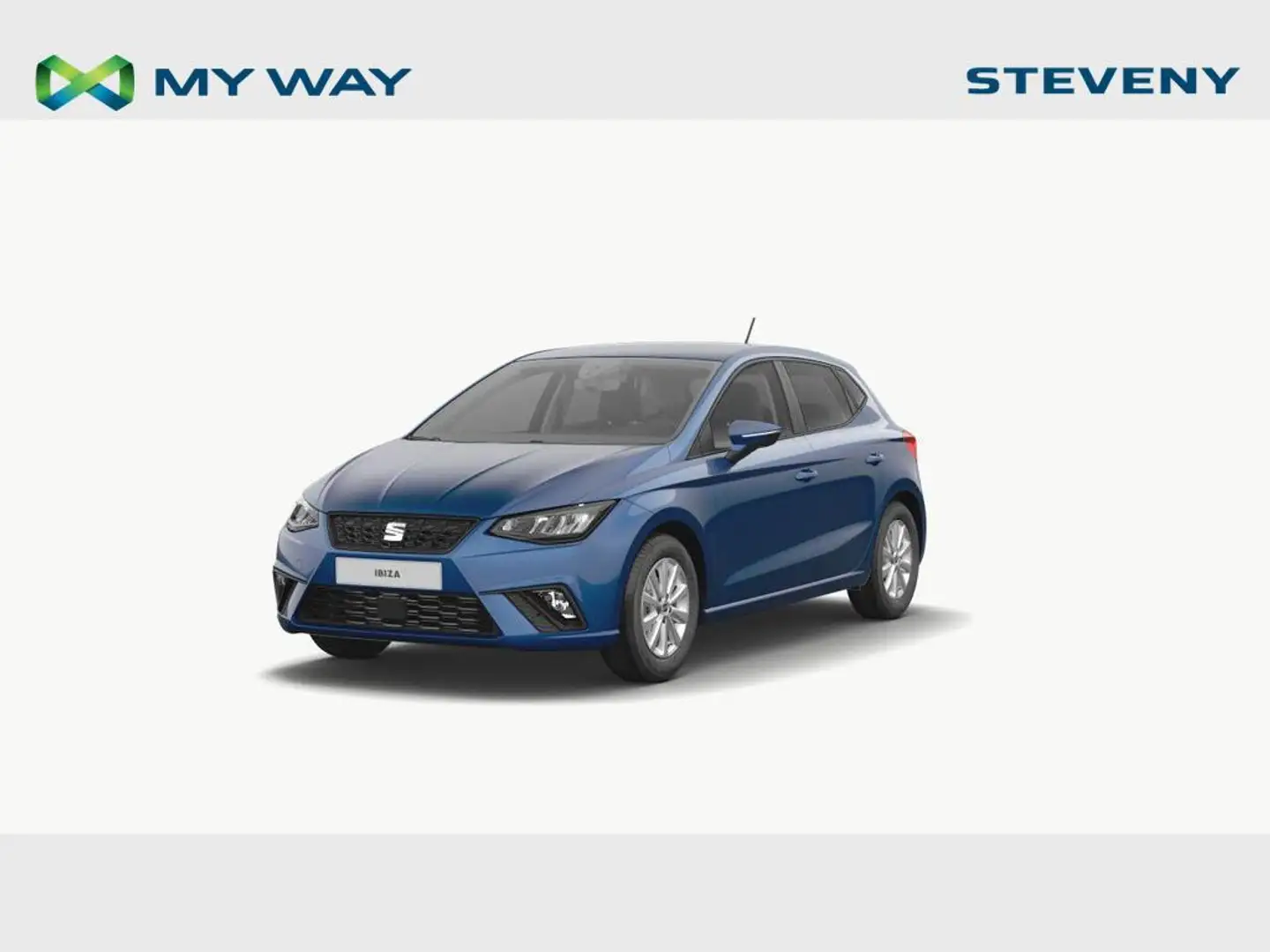 SEAT Ibiza Ibiza Move! Full Link 1.0 TSI 95ch (70kW) Manuelle 5v Bleu - 1