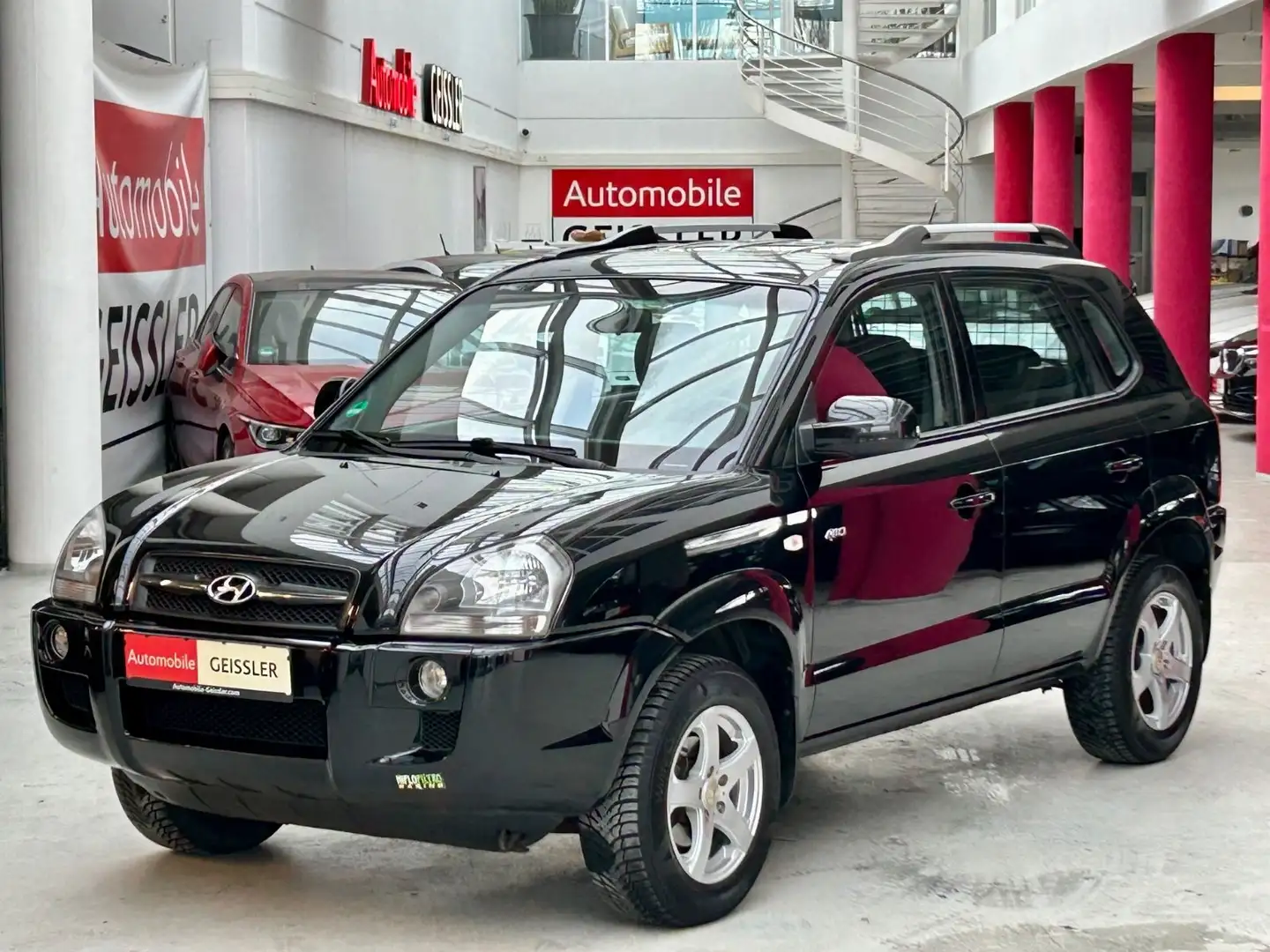 Hyundai TUCSON 2.0 GLS Allrad+Sitzhz+Leder Negru - 1