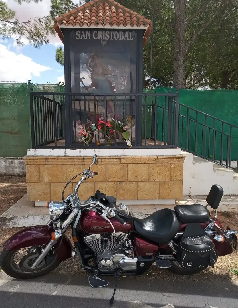 Honda Shadow 750 Rojo - 1