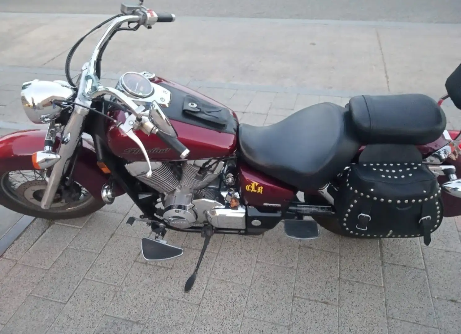 Honda Shadow 750 Rojo - 2