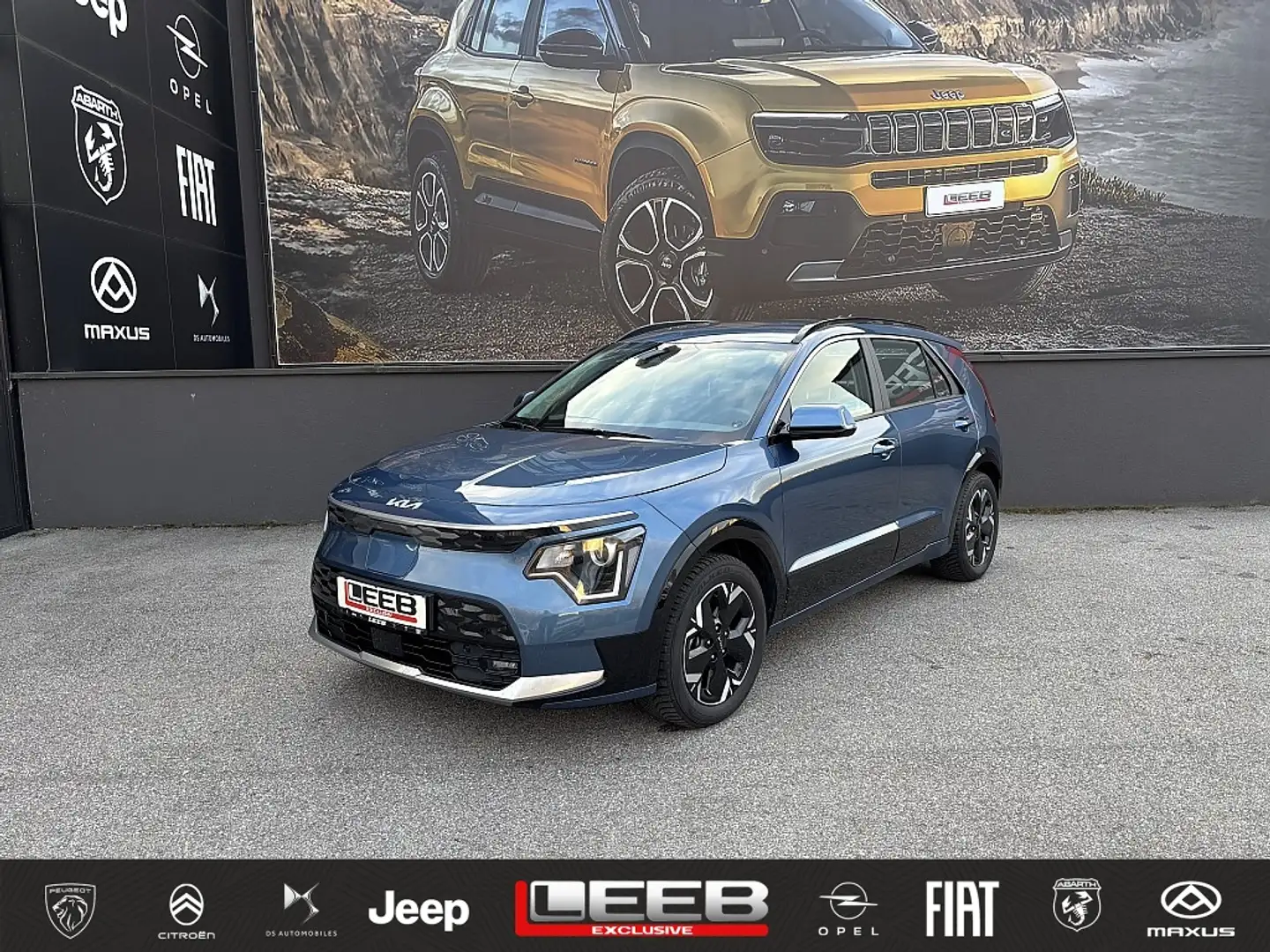 Kia e-Niro Niro EV Long Range 64kWh Vision Aut. Blau - 1