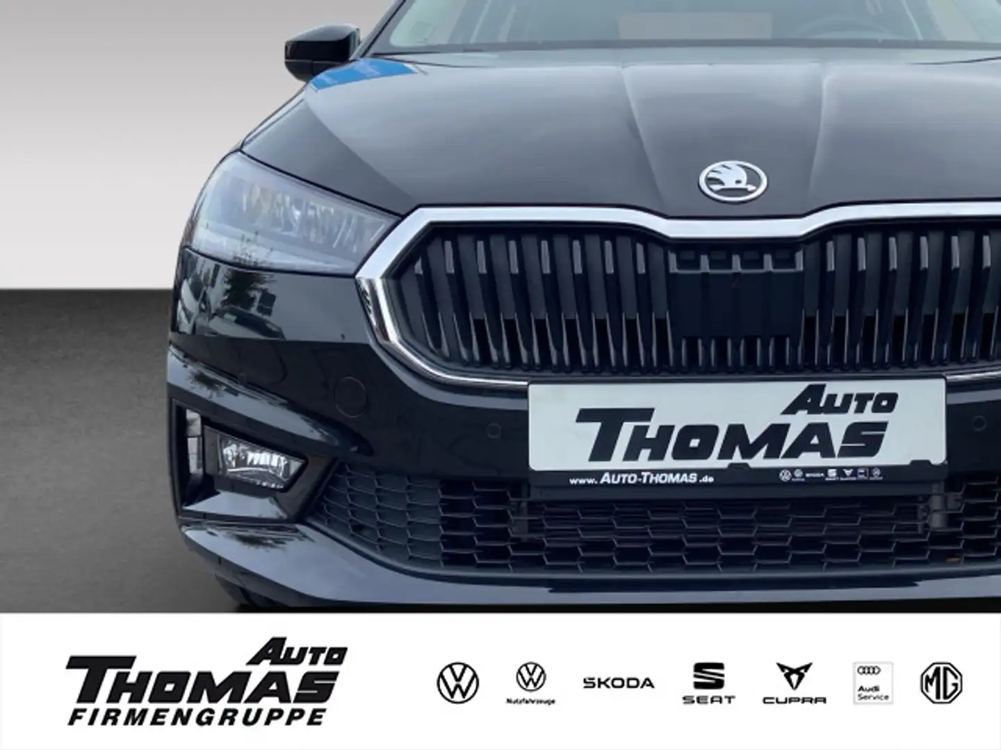 Skoda Fabia 1.0TSI 70kW Selection *KAMERA*NAVI*LED*EU- Schwarz - 1