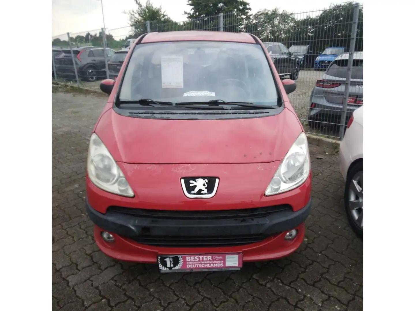 Peugeot 1007 1.4 Verkauf NUR an Gewerbe+Händler+Bastler Red - 2