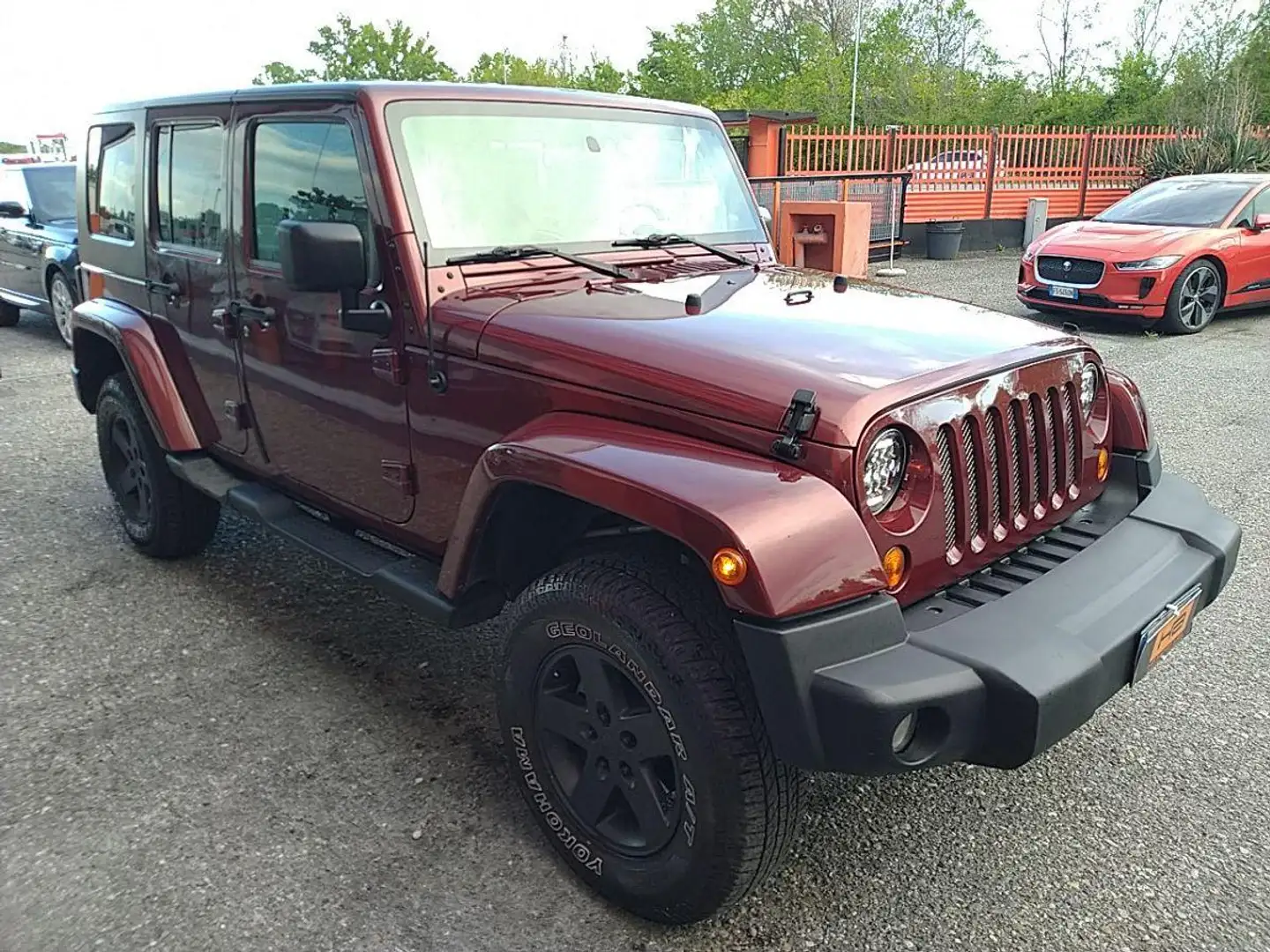 Jeep Wrangler Unlimited 2.8 CRD DPF Sahara Rosso - 2