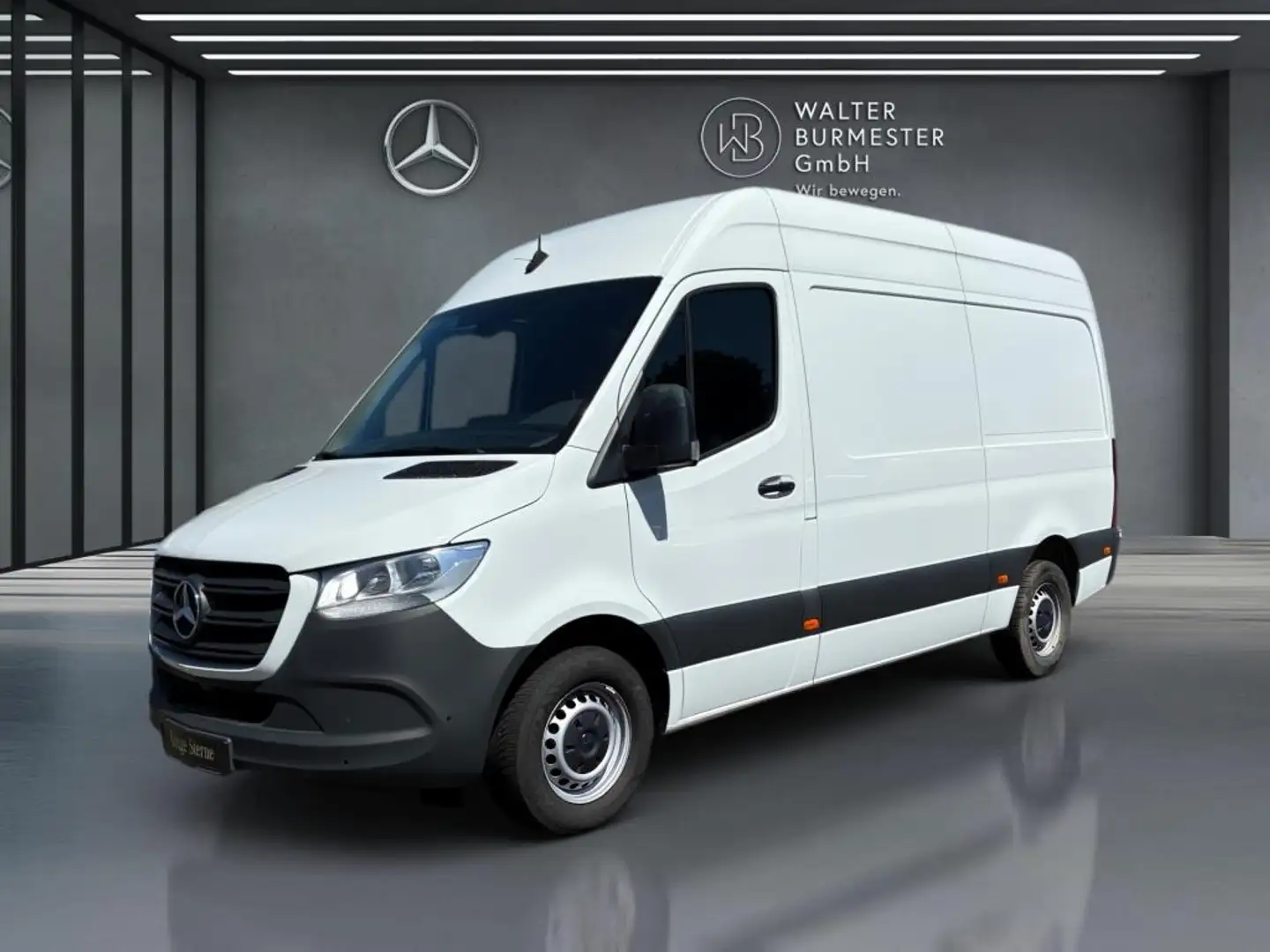 Mercedes-Benz Sprinter 317 CDI Kasten Hochdach Standard +MBUX Blanc - 1