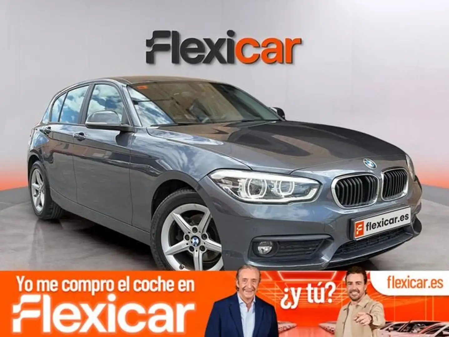 BMW 116 116d Gris - 1