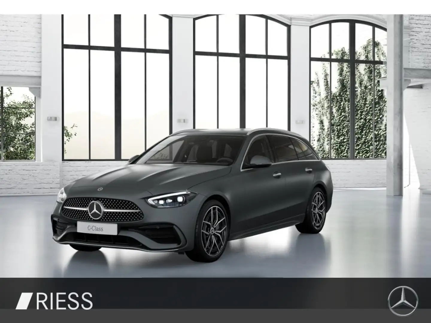 Mercedes-Benz C 300 4MATIC T-Modell AMG MAGNO AHK DIST KEYL MEMO Grau - 1