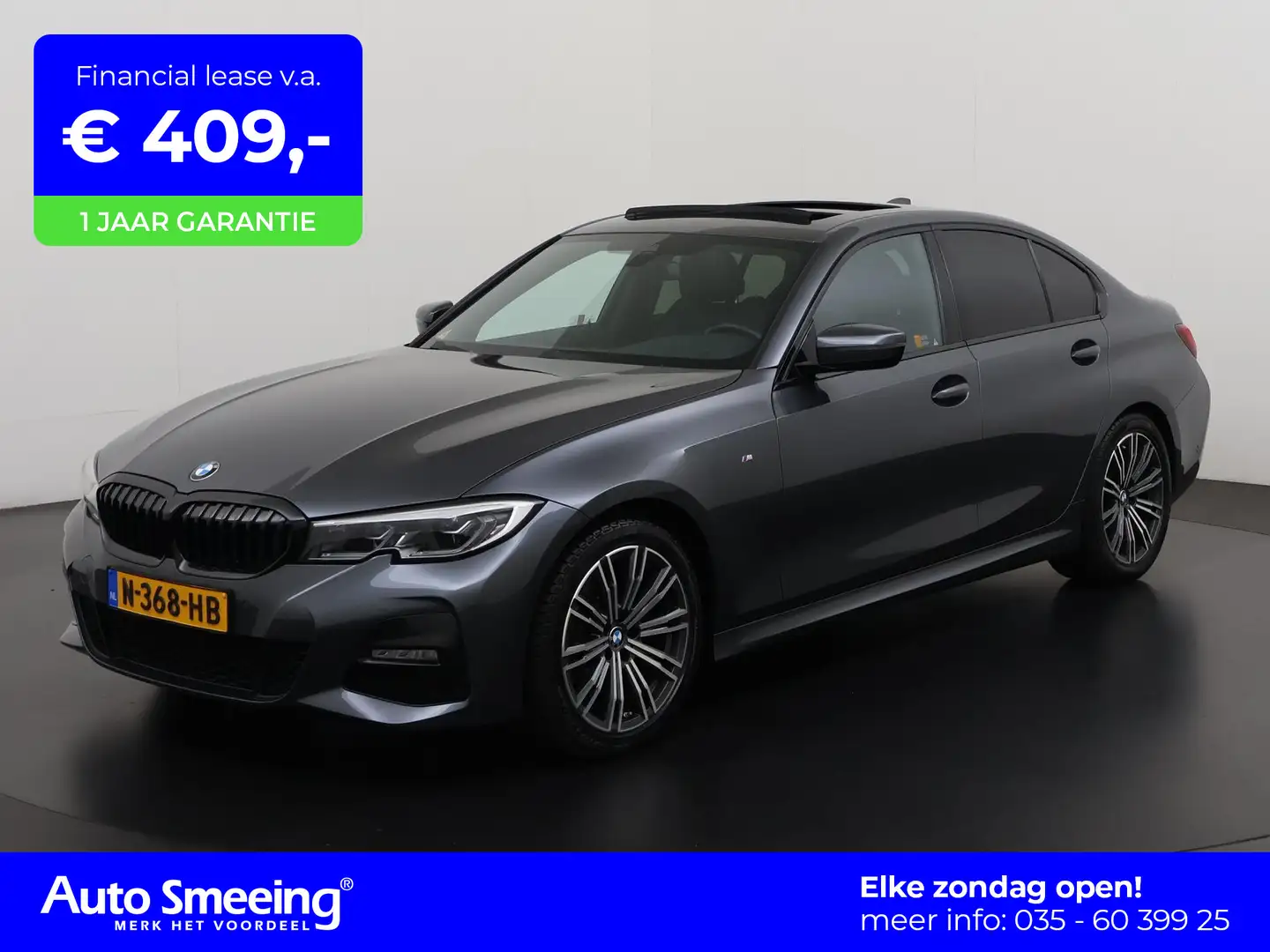 BMW 318 3-serie 318i M Sport | Schuifdak | Stuurverwarming Grijs - 1