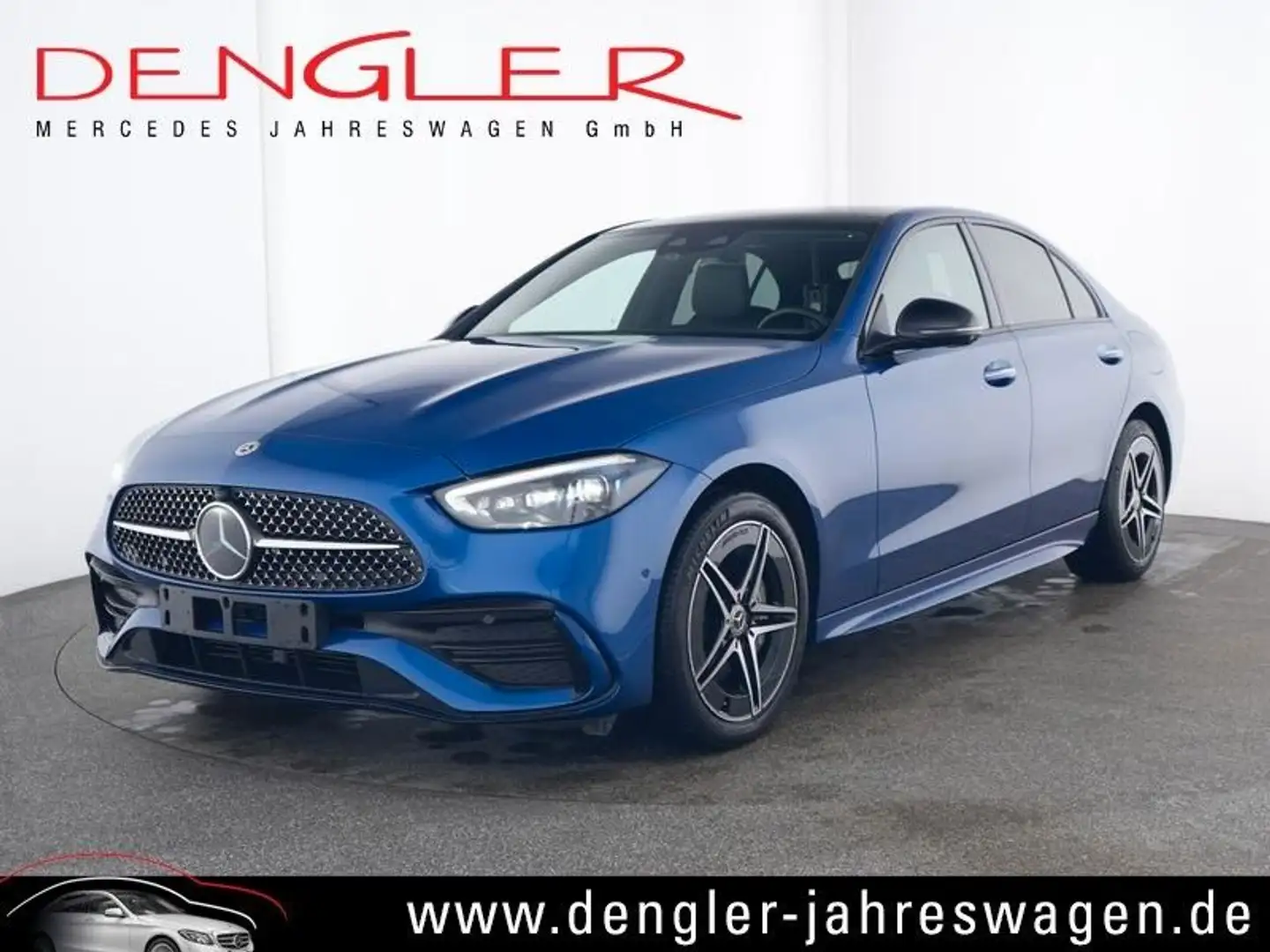 Mercedes-Benz C 300 e PANO*HUD*360*MEMO*FAP+ AMG Line PREMIUM+ Blau - 1