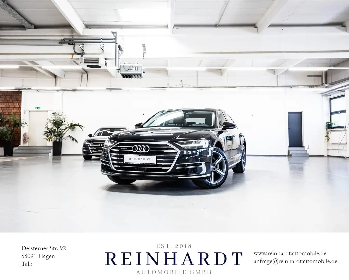 Audi A8 LIMOUSINE 50TDi Q 19Z./MTRX/ACC/HuD/PANO/360° Noir - 1