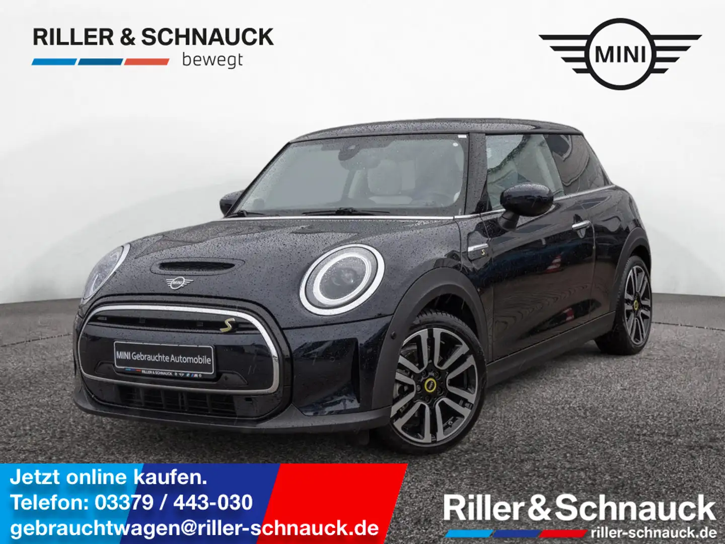 MINI Cooper SE Classic Trim H/K NAVI HUD LED PANO Schwarz - 1