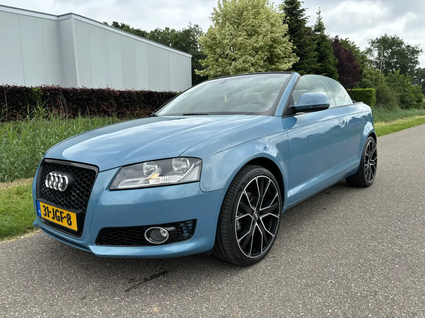 Audi A3 Cabriolet 1.8 TFSI Ambition / LEER / AIRCO / CRUIS Blau - 1