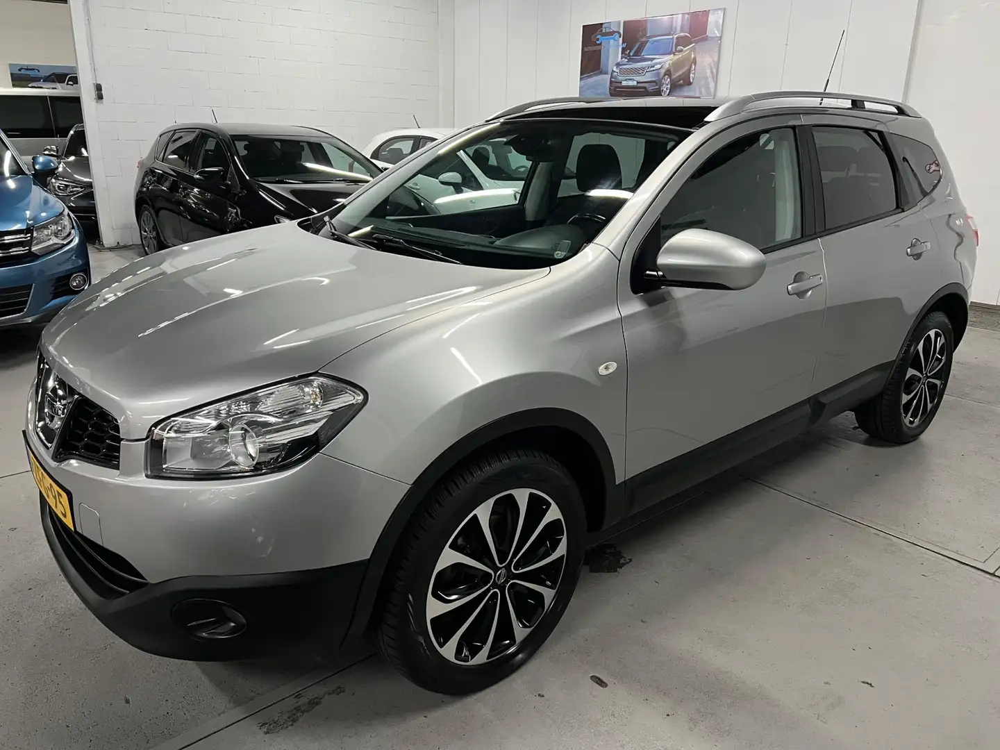 Nissan Qashqai+2 1.6 Optima 7p. CAMERA / NAVI / PANORAMADAK Gris - 2