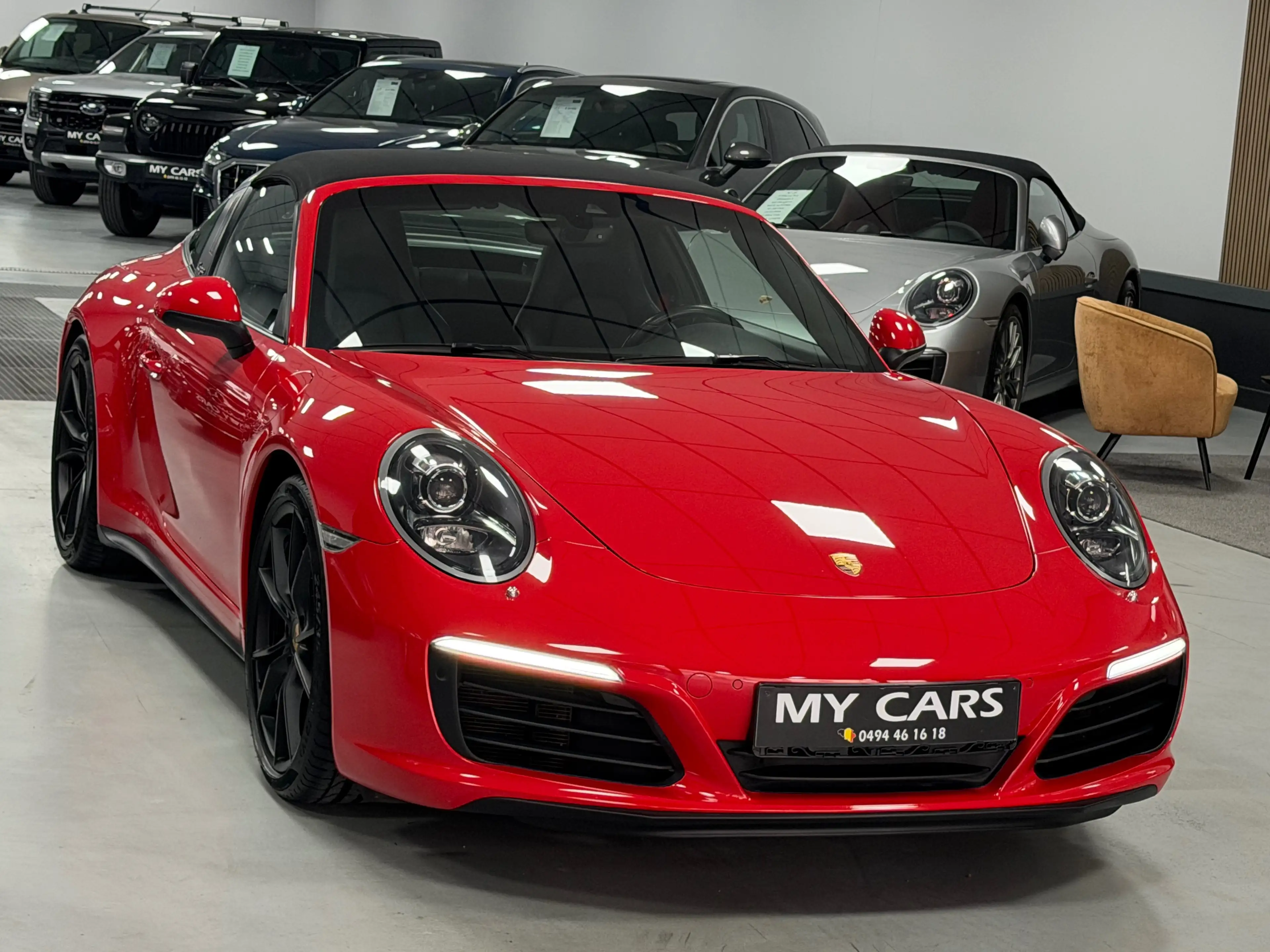 Porsche Targa 4 PDK 3.0 Turbo 370 Cv Full Full Option Black — photo 3