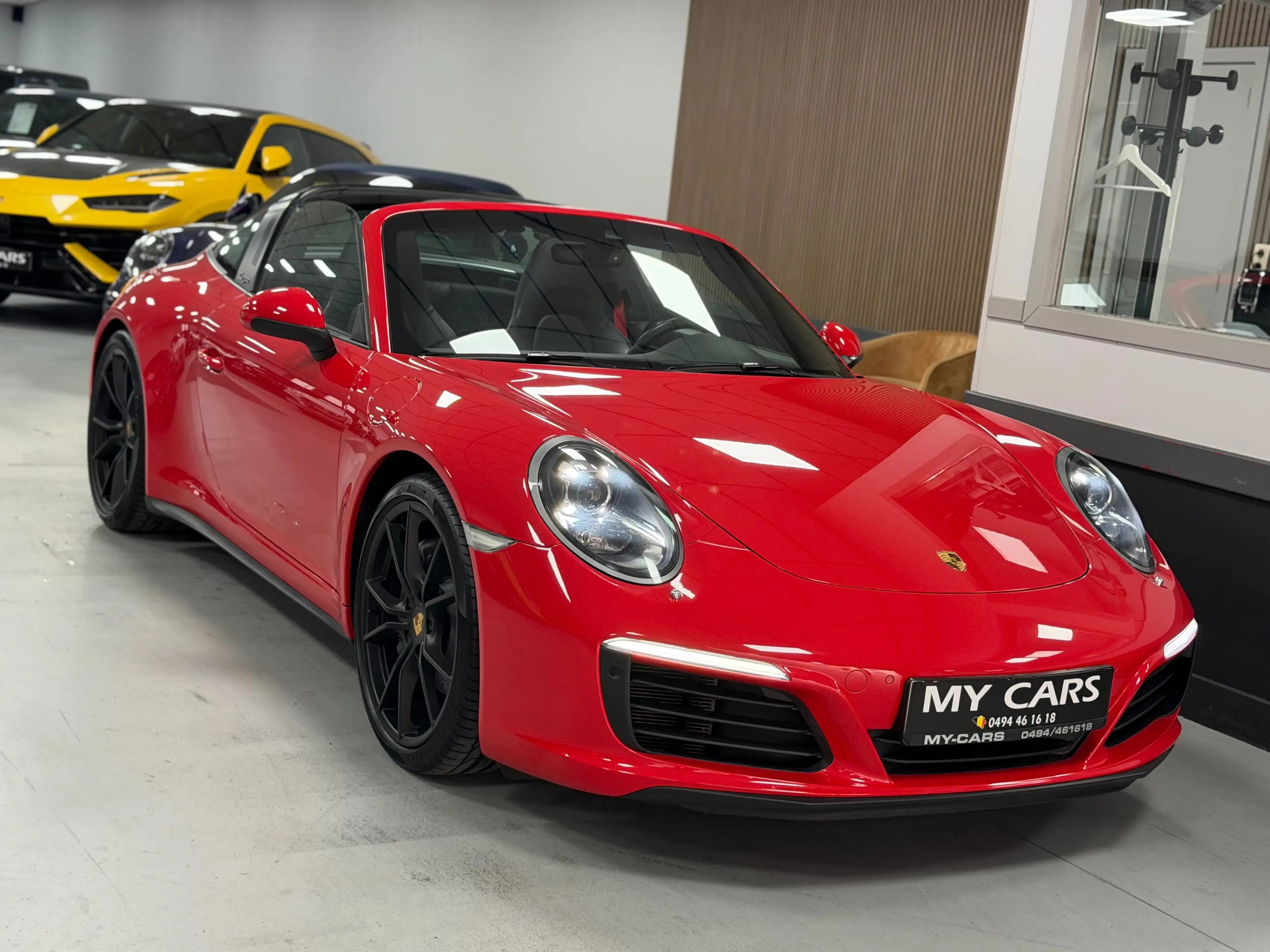 Porsche Targa 4 PDK 3.0 Turbo 370 Cv Full Full Option Black — photo 5