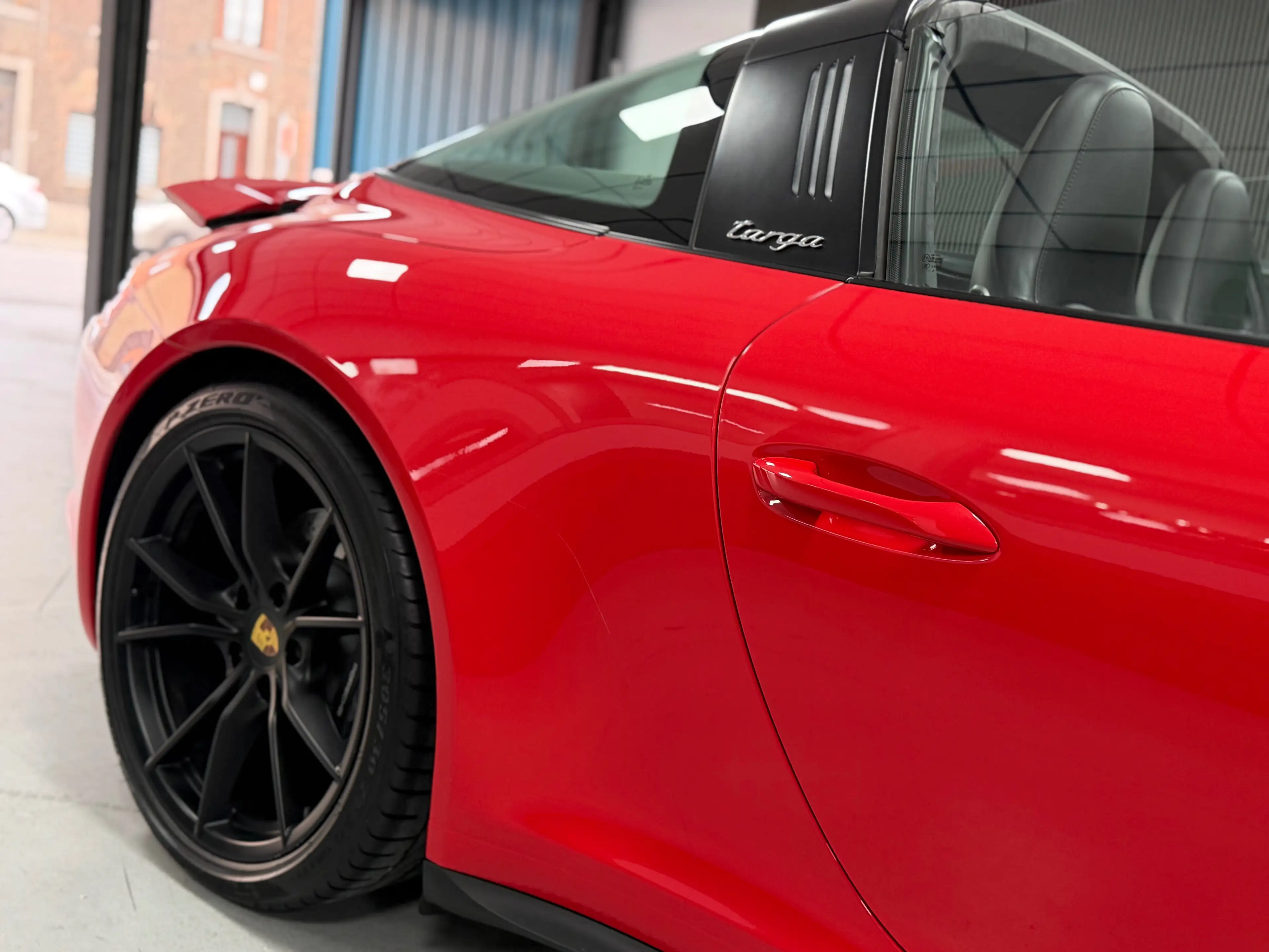 Porsche Targa 4 PDK 3.0 Turbo 370 Cv Full Full Option Black — photo 9