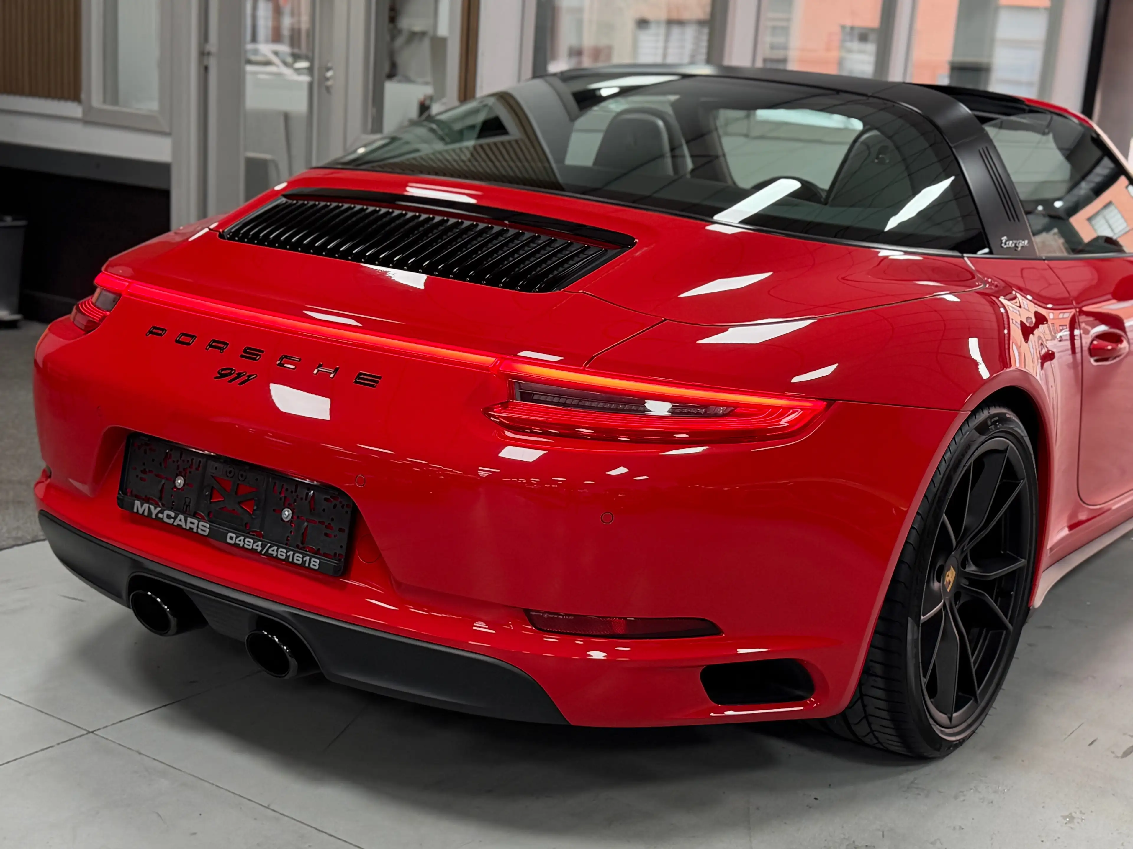 Porsche Targa 4 PDK 3.0 Turbo 370 Cv Full Full Option Black — photo 15