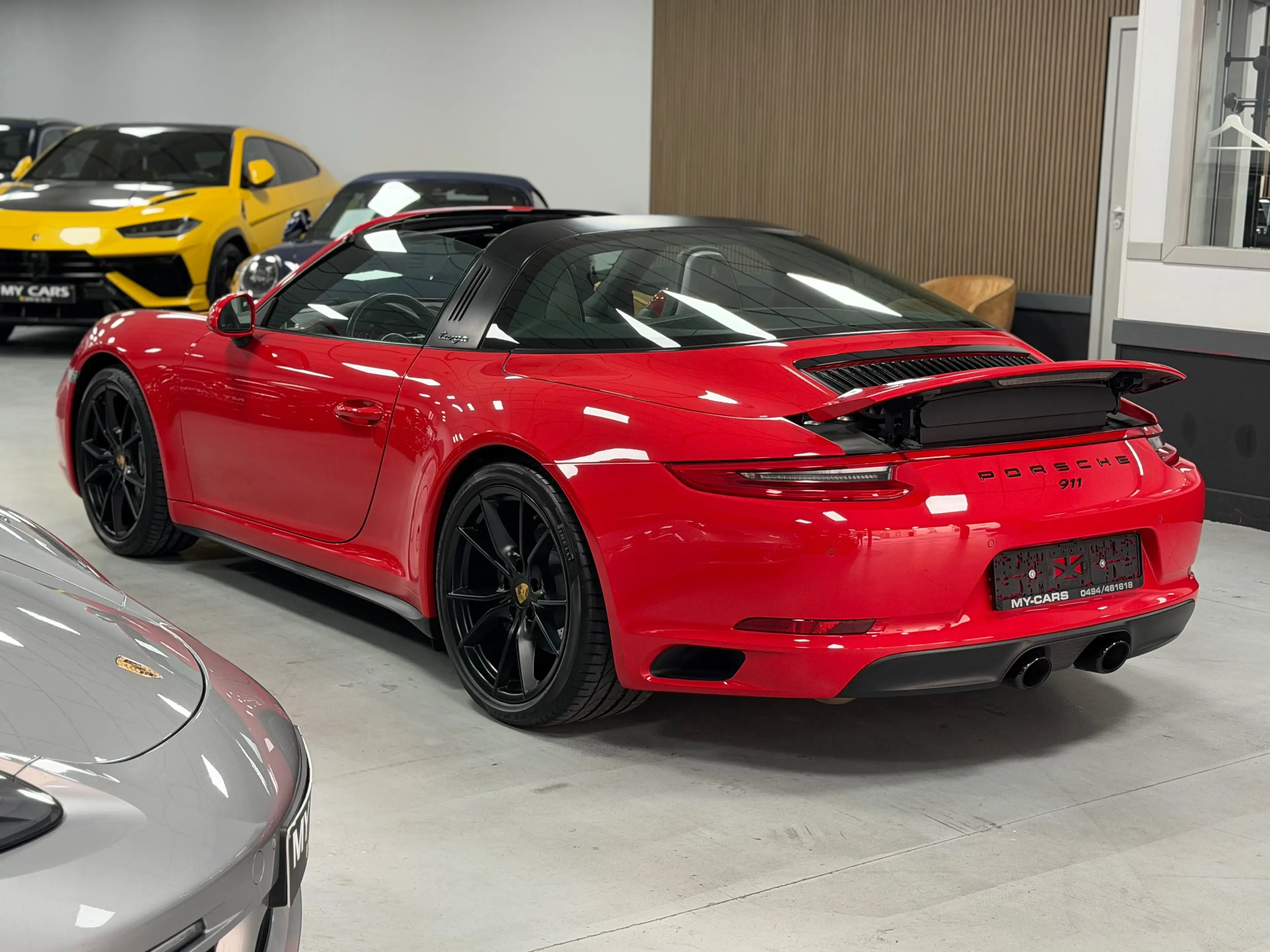 Porsche Targa 4 PDK 3.0 Turbo 370 Cv Full Full Option Black — photo 2