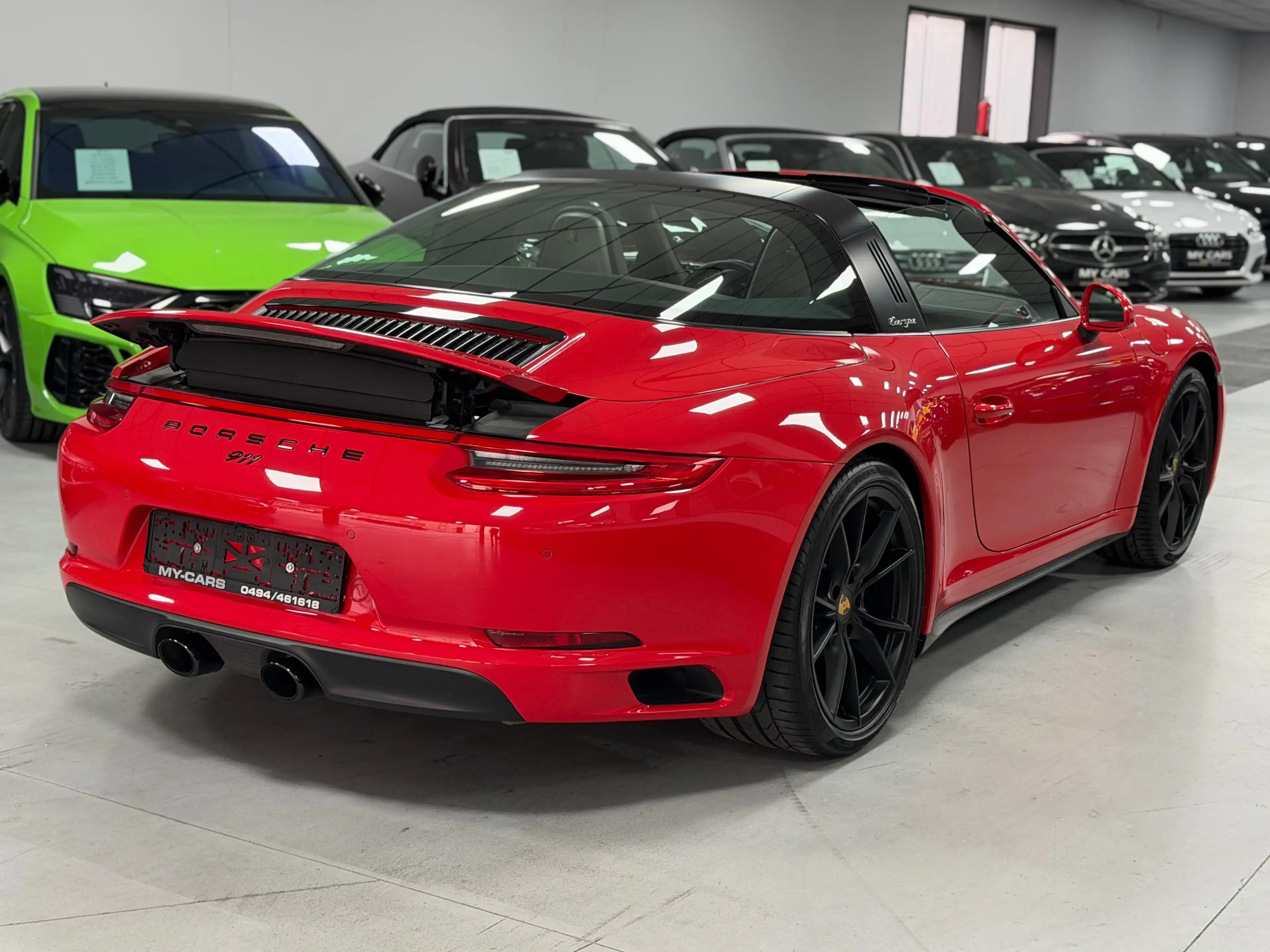 Porsche Targa 4 PDK 3.0 Turbo 370 Cv Full Full Option Black — photo 4