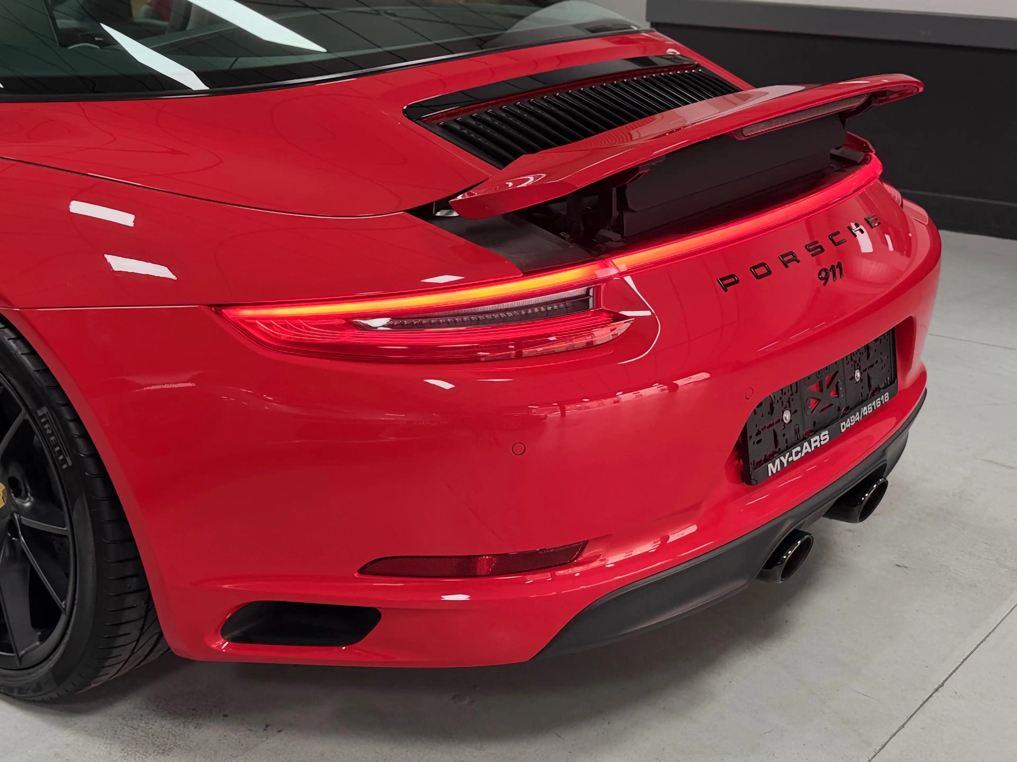 Porsche Targa 4 PDK 3.0 Turbo 370 Cv Full Full Option Black — photo 14