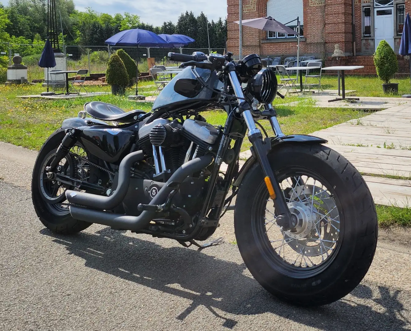 Harley-Davidson Sportster Forty Eight siva - 1