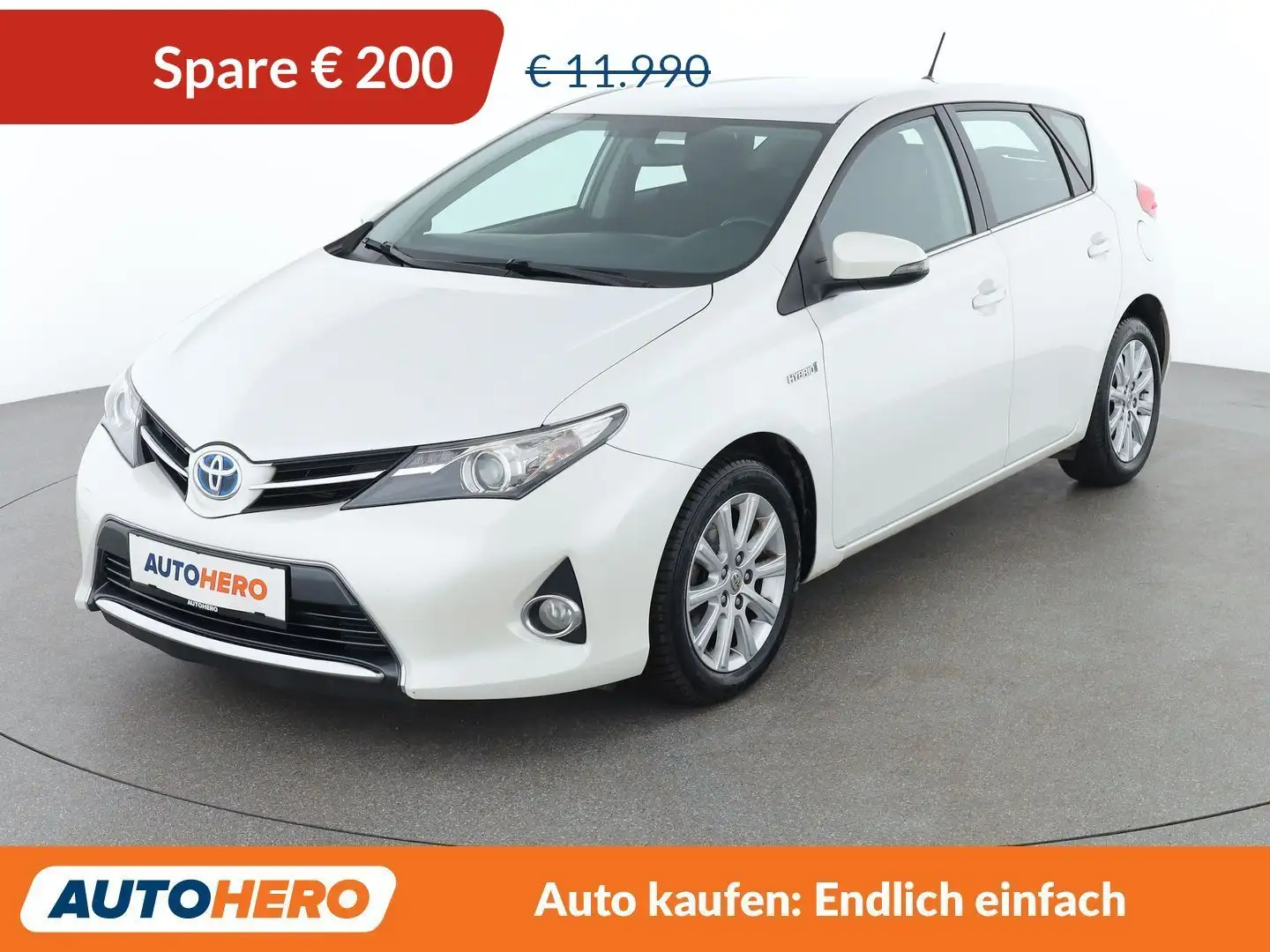 Toyota Auris 1.8 Hybrid Active Weiß - 1