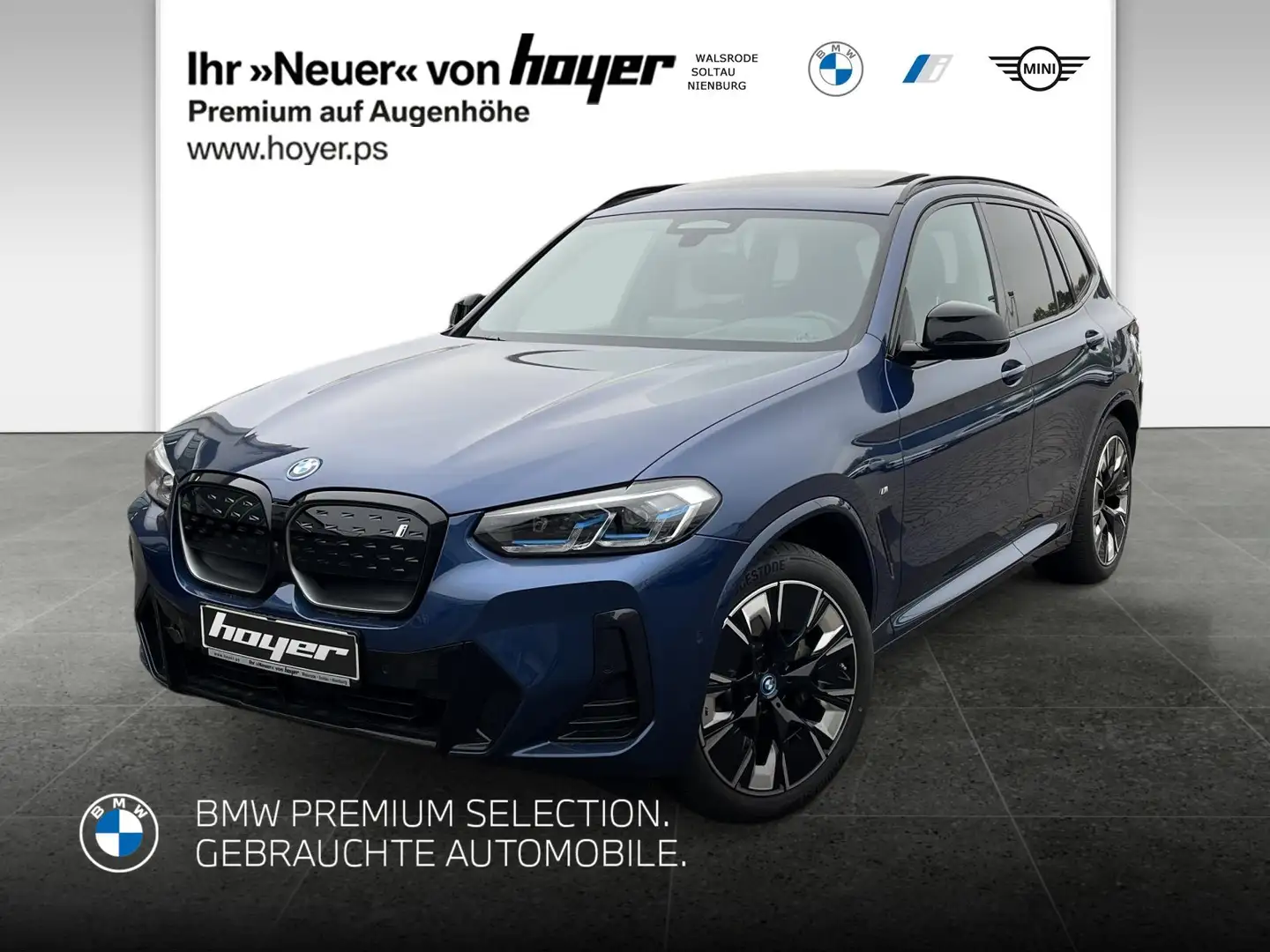 BMW iX3 M Sport Gestiksteuerung Head-Up HK HiFi DAB Bleu - 1