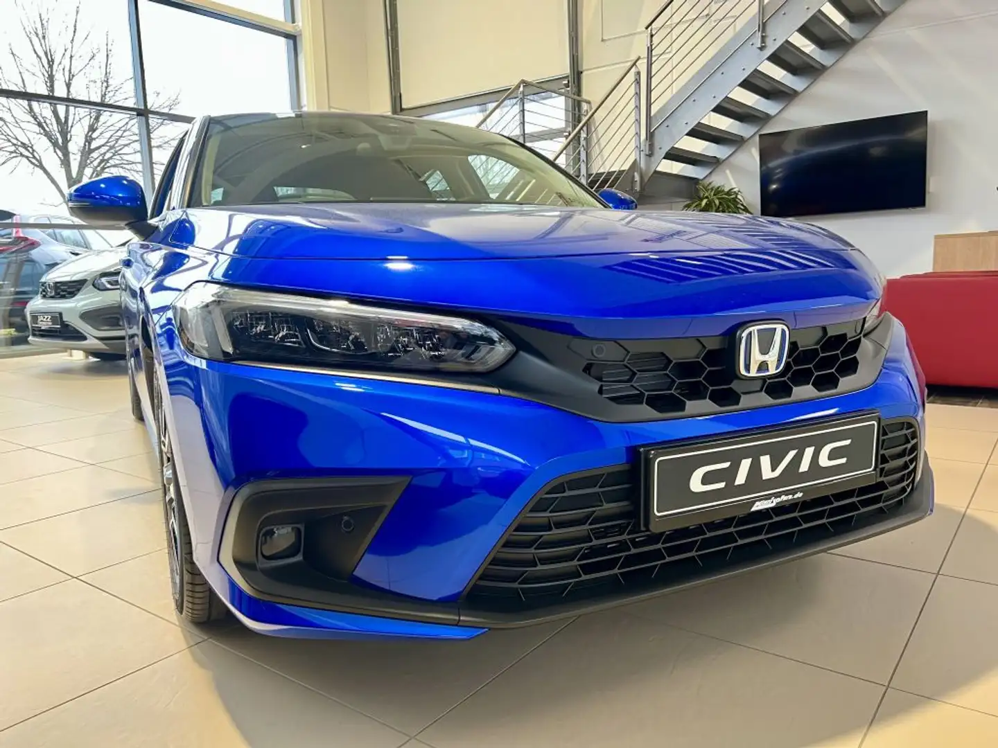 Honda Civic e:HEV 2.0 i-MMD Hybrid Elegance Blau - 2
