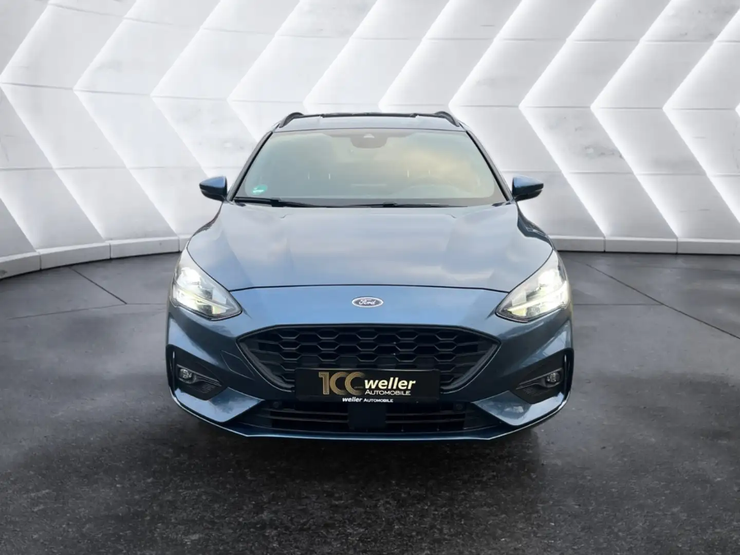 Ford Focus Turnier 1.5 EcoBoost ''ST-Line X'' Rückfahrkamera Blauw - 2