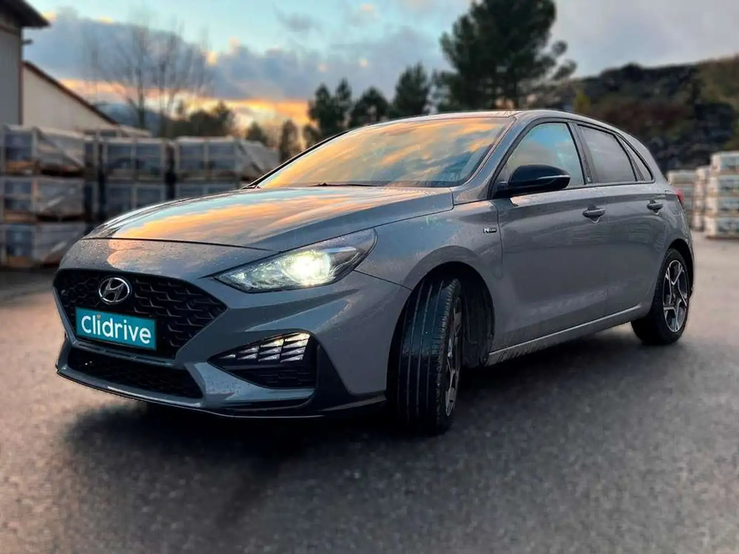 Hyundai i30 1.0 TGDI N Line 30 Aniversario Gris - 2