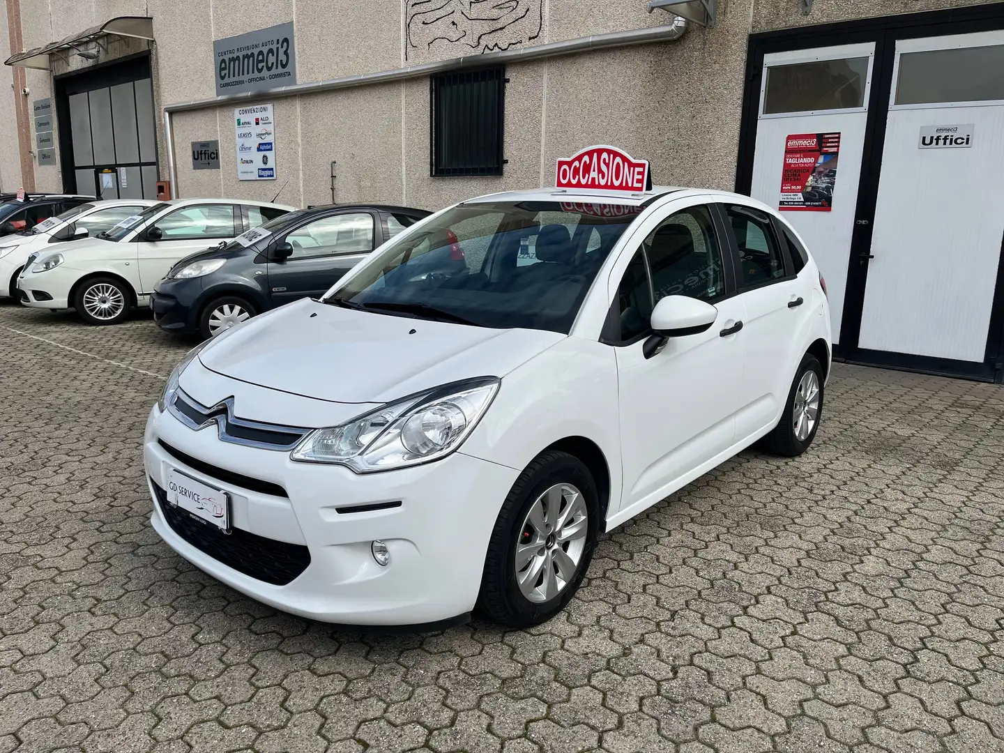 Citroen C3 1.0 puretech Attraction 68cv UNIPROPRI - EURO 6B Bianco - 1