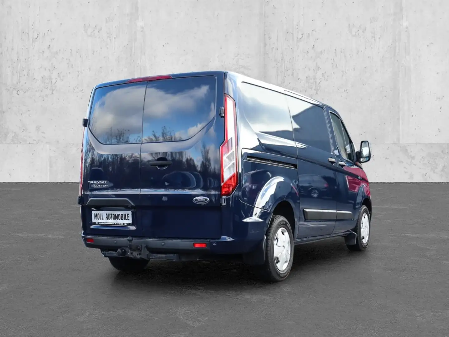 Ford Transit Custom Kasten 280 L1 Trend 2.0 TDCi EU6d AHK DAB Rückfahr Bleu - 2