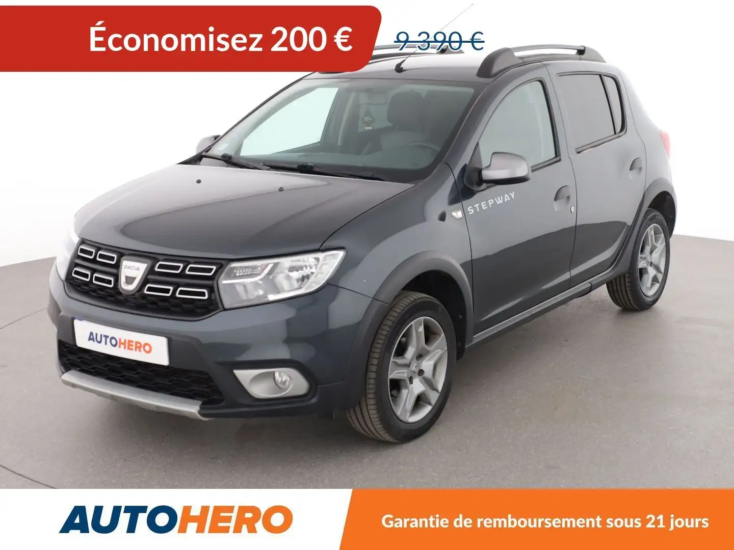 Dacia Sandero Stepway 0.9 TCe Gris - 1