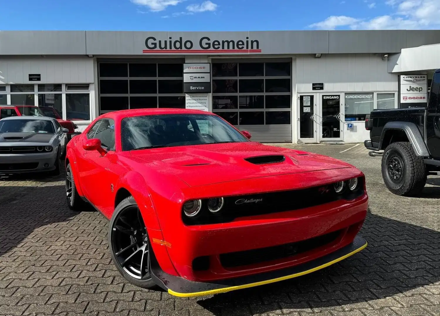 Dodge Challenger R/T Scat Pack 6.4 V8 Widebody Last Call Rood - 1