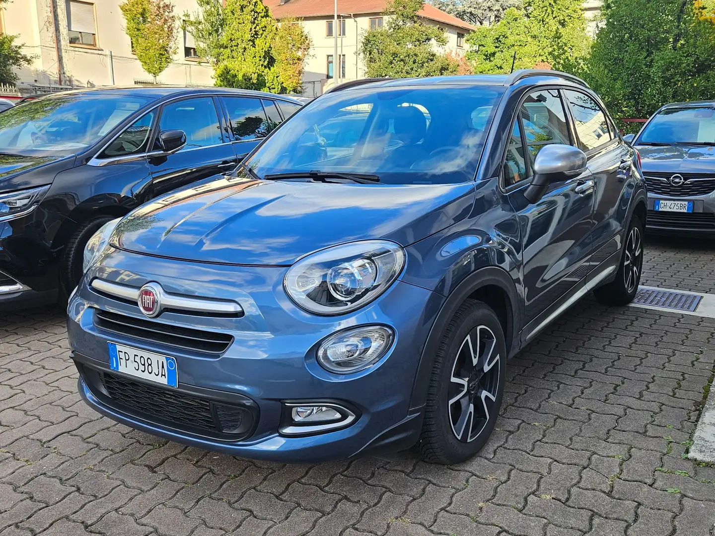Fiat 500X 1.3 mjt Mirror 4x2 95cv CAM-U-CONNECT-NEOPATENTATI Blu/Azzurro - 2