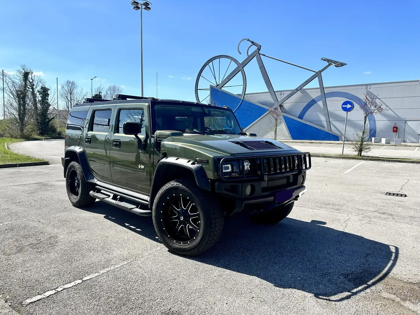 HUMMER H2 6.0 V8 Luxury auto Zelená - 1