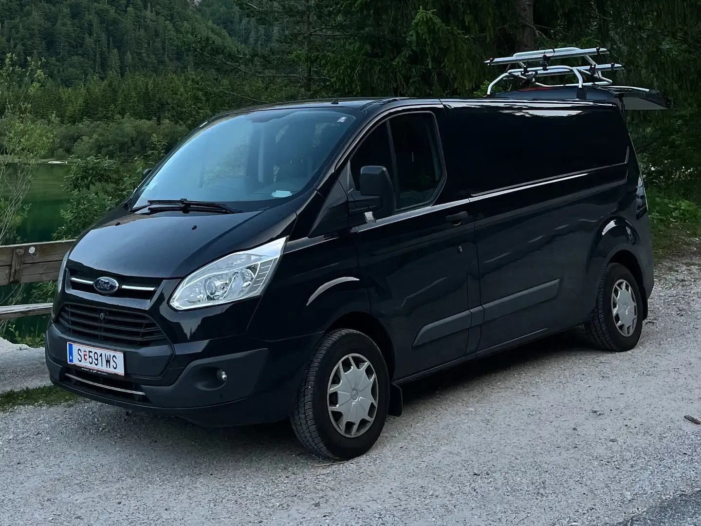 Ford Transit Custom WOHNMOBIL CAMPER Transit Custom 2,0 TDCi Schwarz - 1