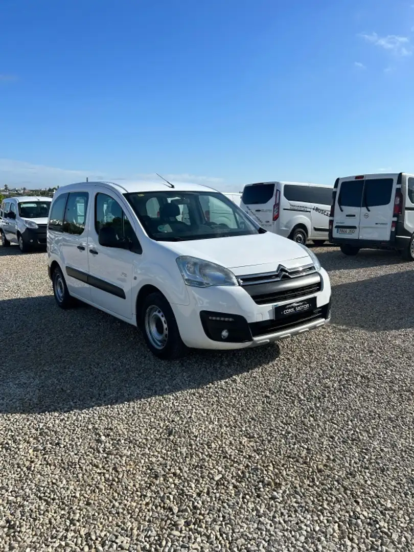 Citroen Berlingo Multispace 1.6BlueHDi Live 75 Blanc - 1